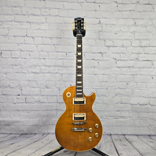 USED Gibson Les Paul Slash AFD 6 String Electric Guitar Appetite Burst