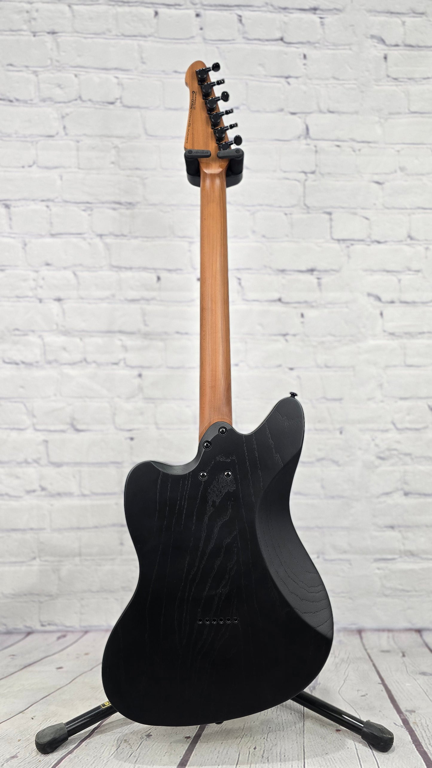 Balaguer Standard Growler Baritone 6 String Electric Guitar Rustic Black