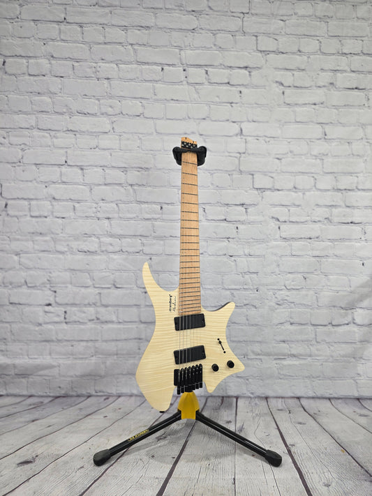 USED Strandberg Boden Standard NX 7 String Electric Guitar Natural Flame Maple