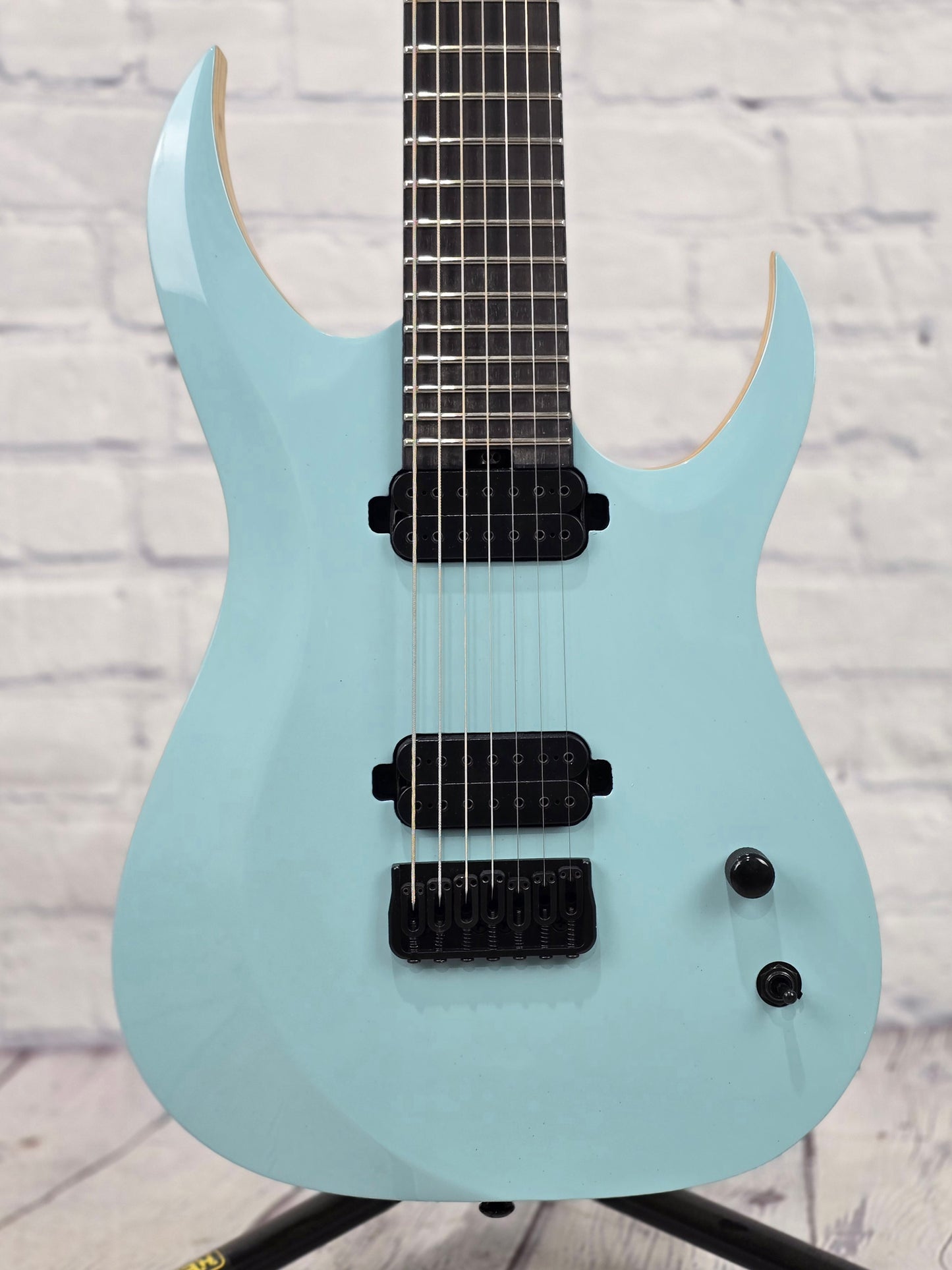 Schecter Guitars John Browne TAO 7 String Electric Guitar Azure Blue