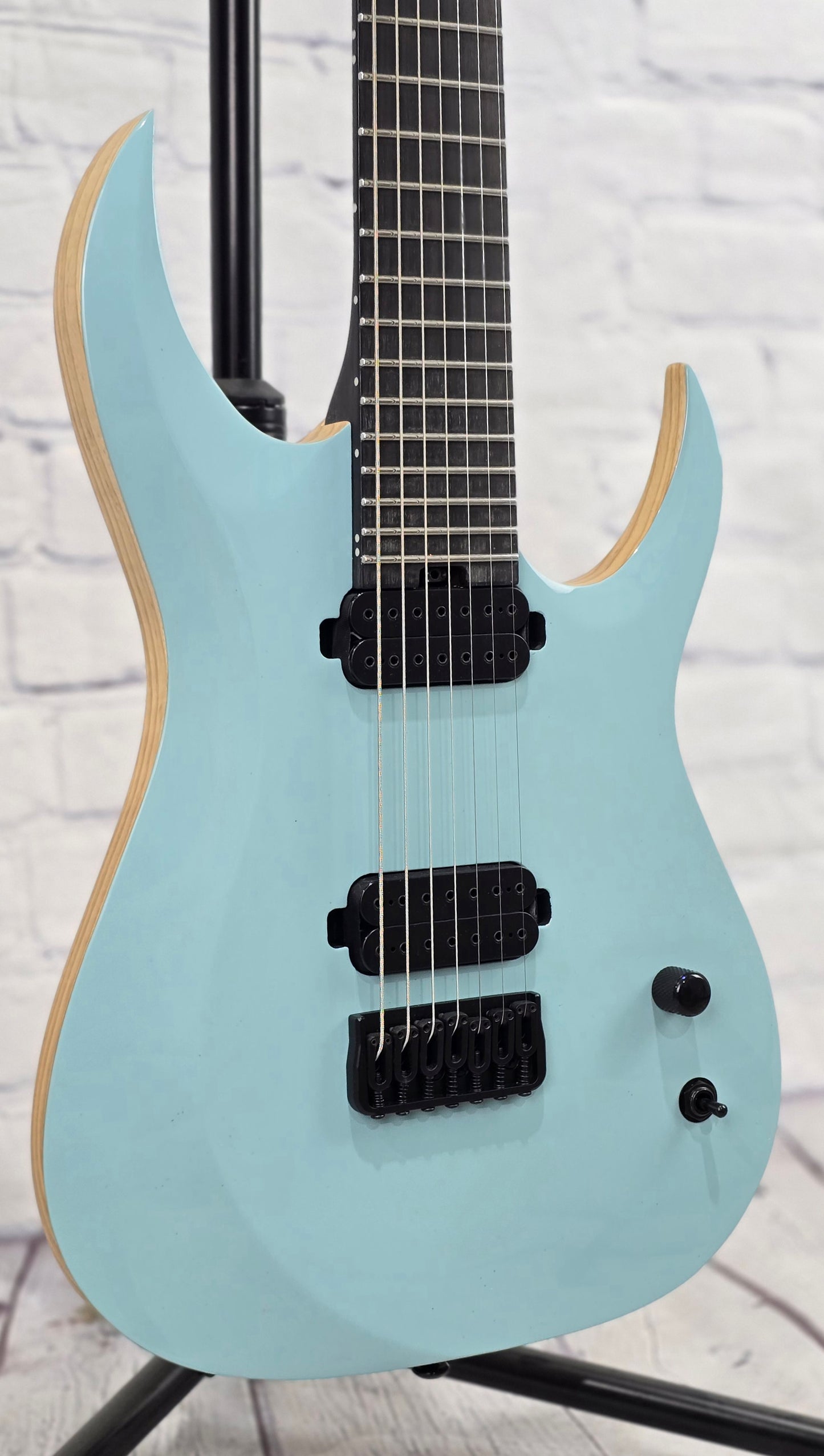 Schecter Guitars John Browne TAO 7 String Electric Guitar Azure Blue