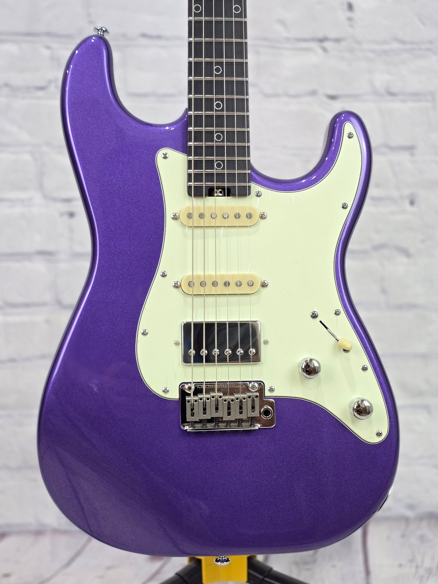 Schecter Nick Johnston Traditional HSS 10th Anniversary Electric Guitar Atomic Violet SHC-1156
