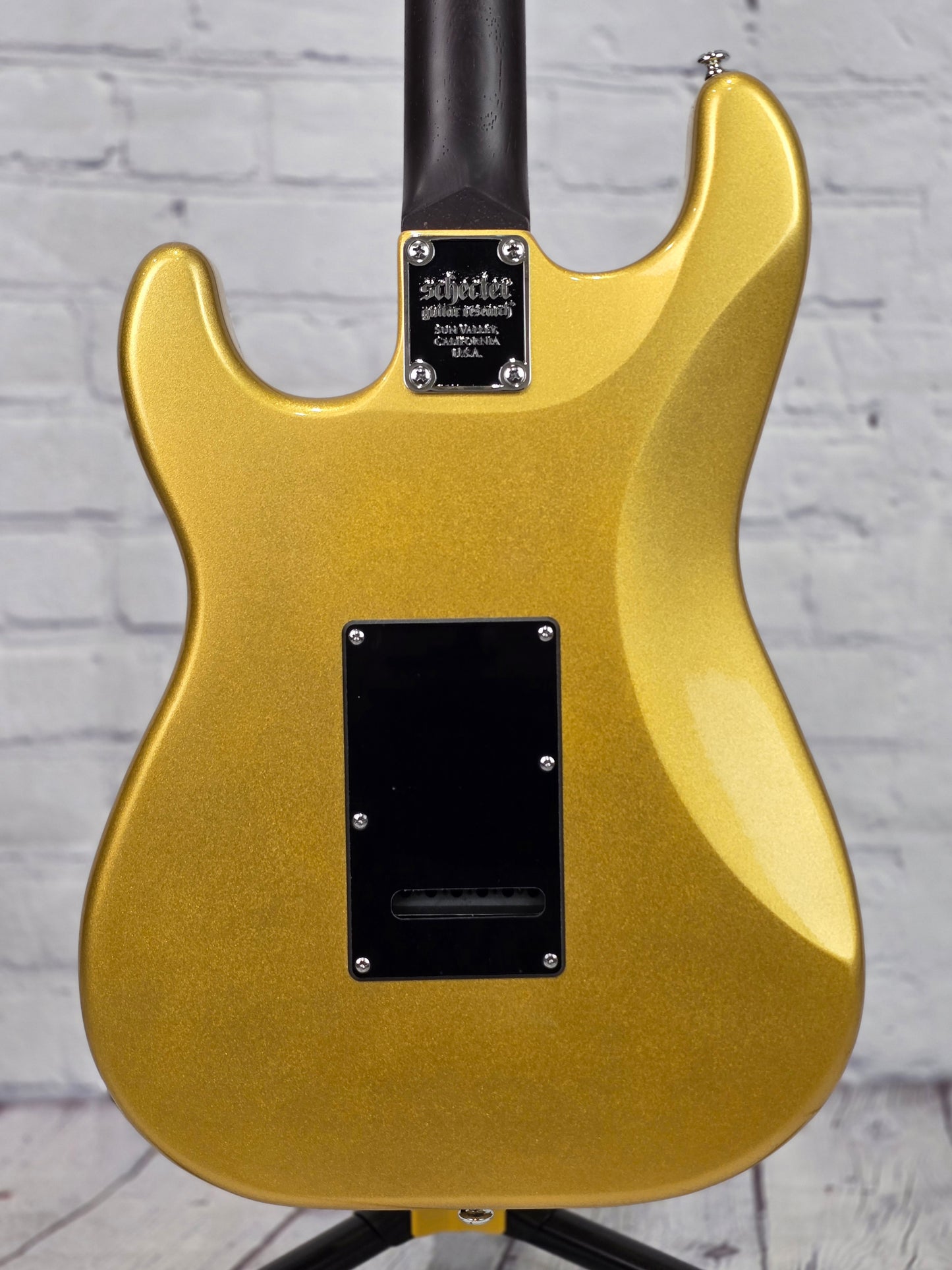 Schecter Nick Johnston Traditional HSS 10th Anniversary Electric Guitar Atomic Saffron SHC-1155