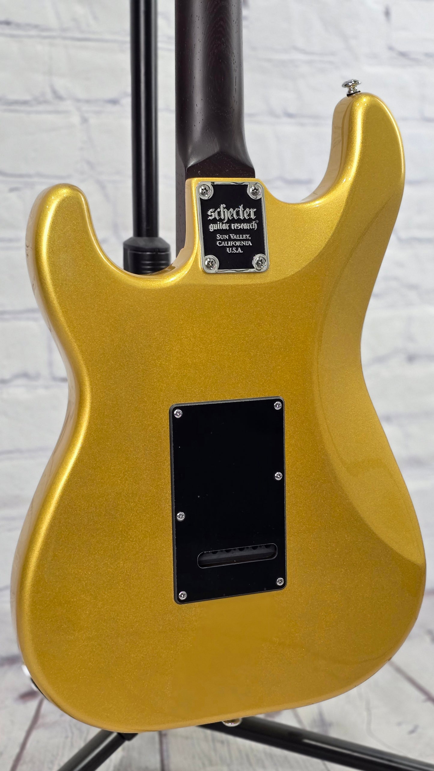 Schecter Nick Johnston Traditional HSS 10th Anniversary Electric Guitar Atomic Saffron SHC-1155