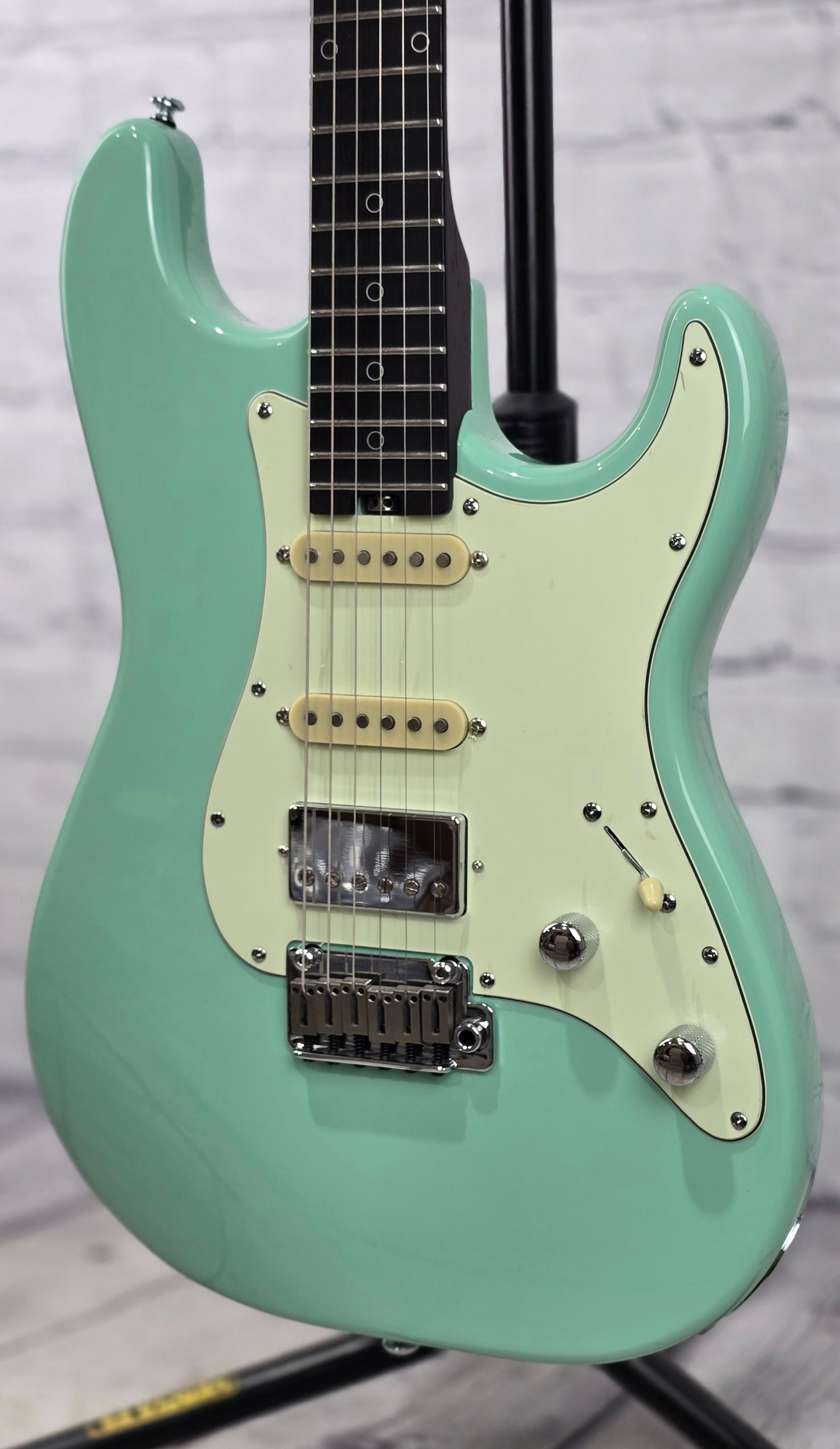 Schecter Nick Johnston Traditional HSS 10th Anniversary Electric Guitar Atomic Green SHC-1154