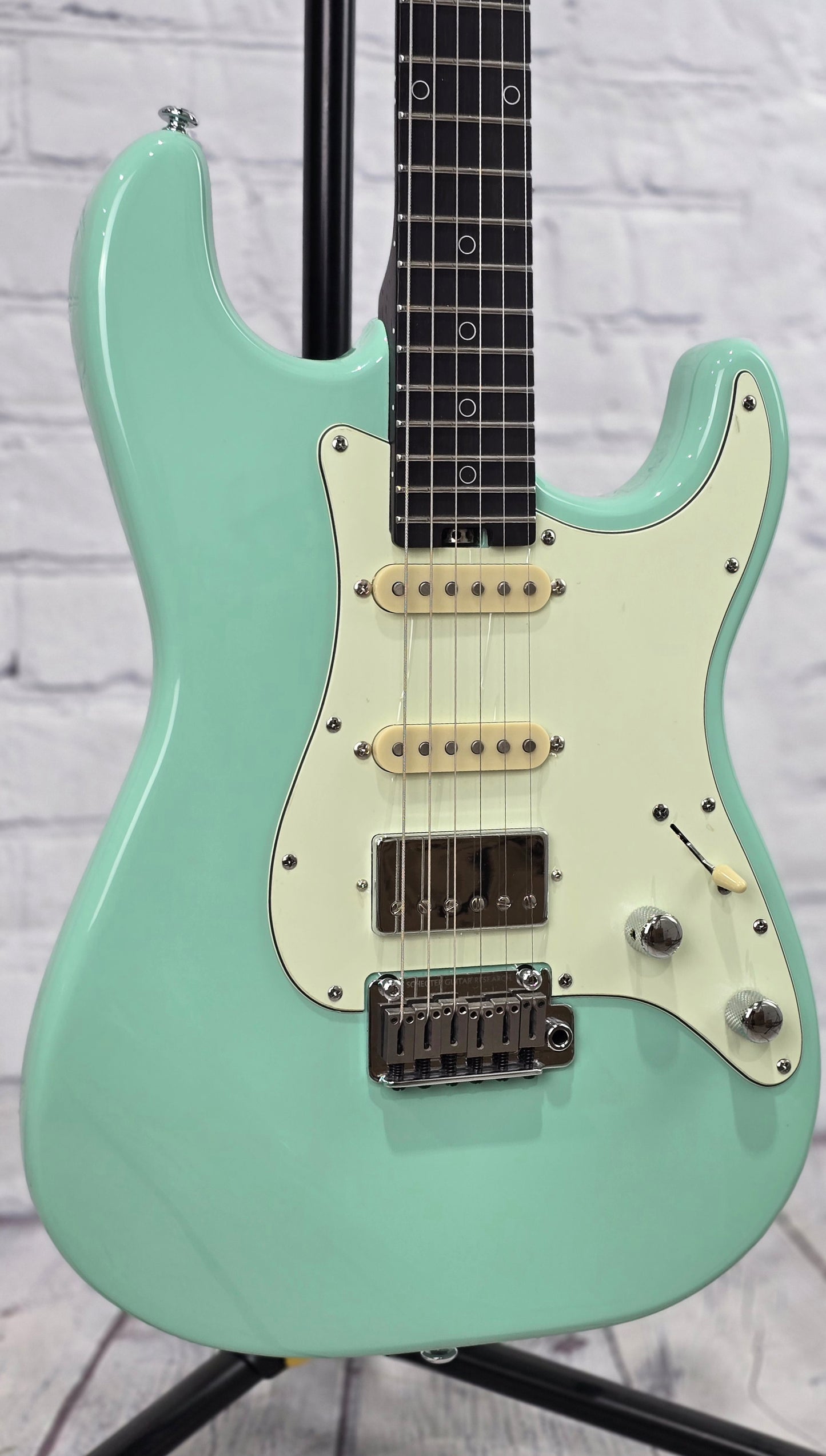Schecter Nick Johnston Traditional HSS 10th Anniversary Electric Guitar Atomic Green SHC-1154