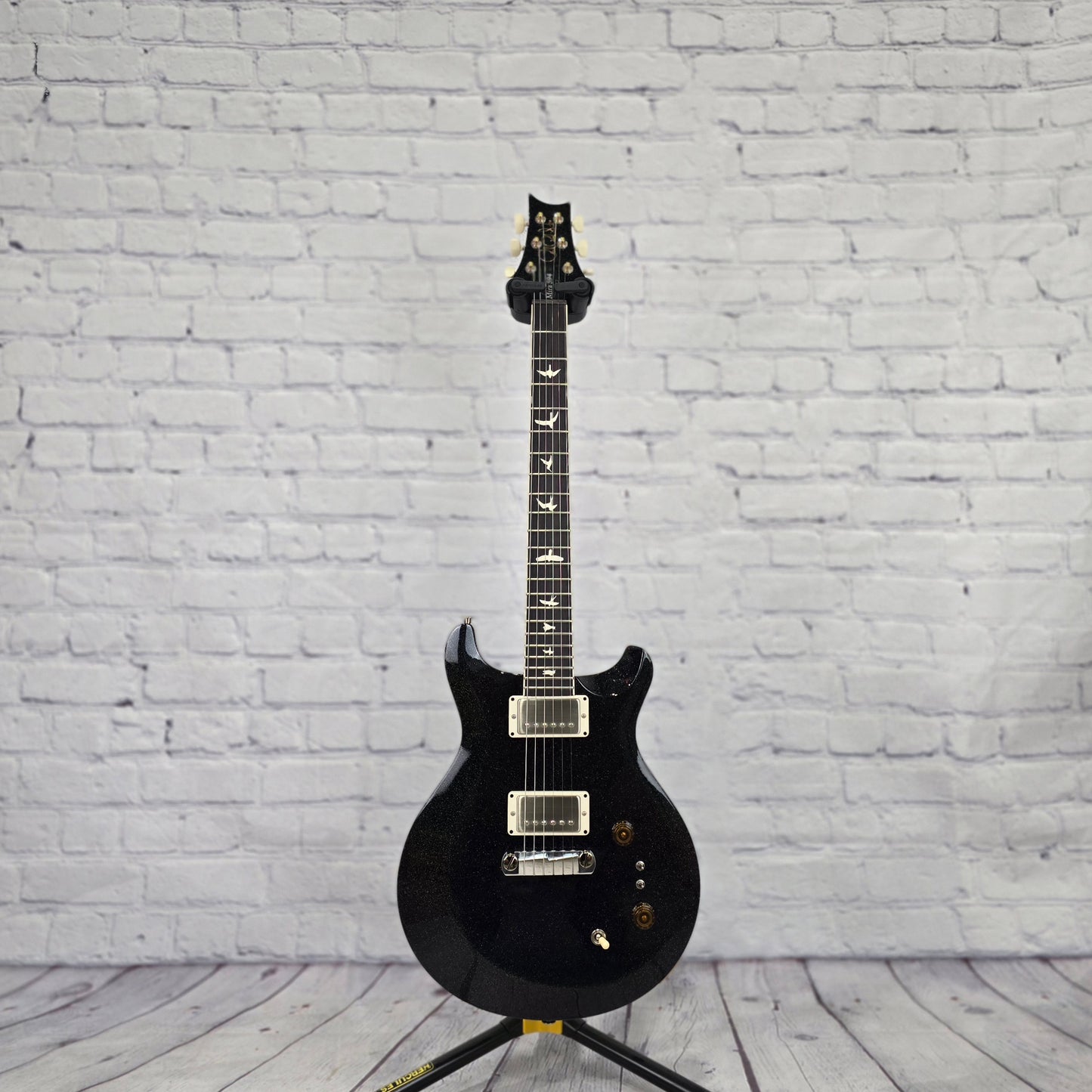 Paul Reed Smith PRS Guitars Mira 594 6 String Electric Guitar Black Rainbow Holoflake