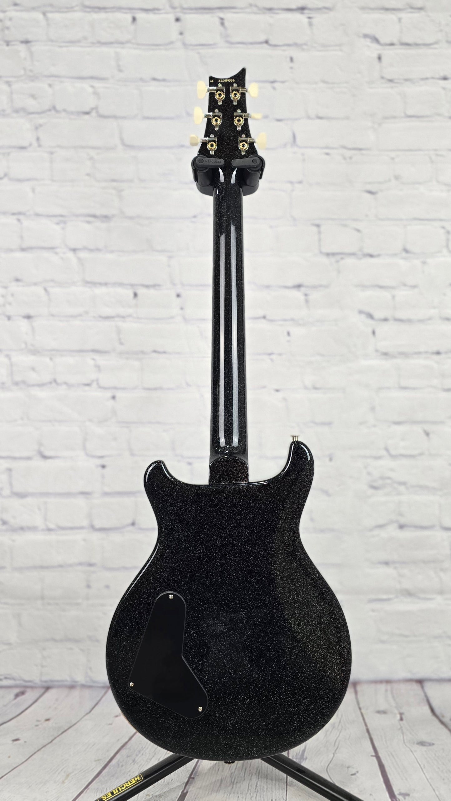 Paul Reed Smith PRS Guitars Mira 594 6 String Electric Guitar Black Rainbow Holoflake