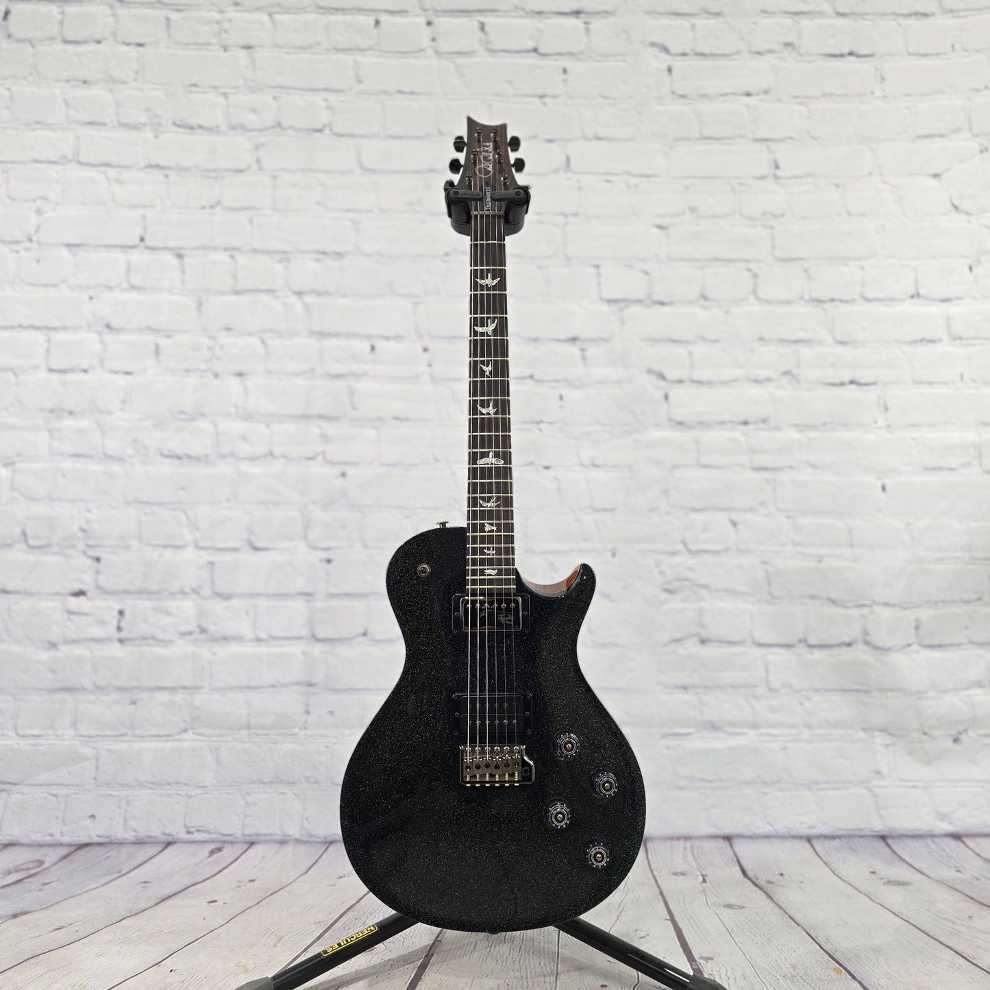 Paul Reed Smith PRS Tremonti Tremolo Electric Guitar Black Rainbow Holoflake Roasted Maple Neck