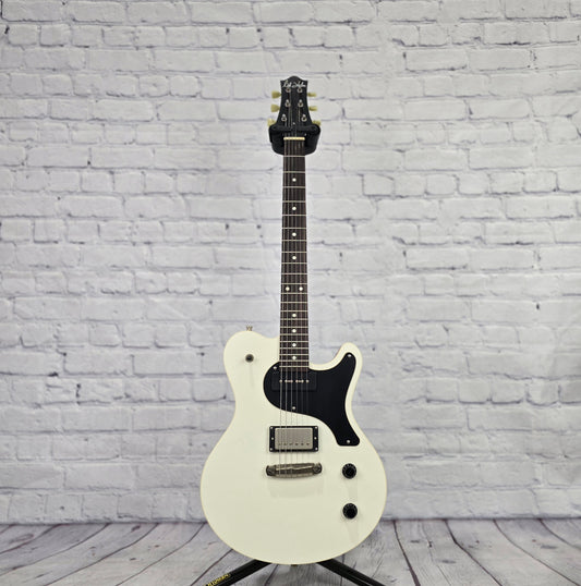 Nik Huber Krautster K-III 6 String Electric Guitar Vintage White