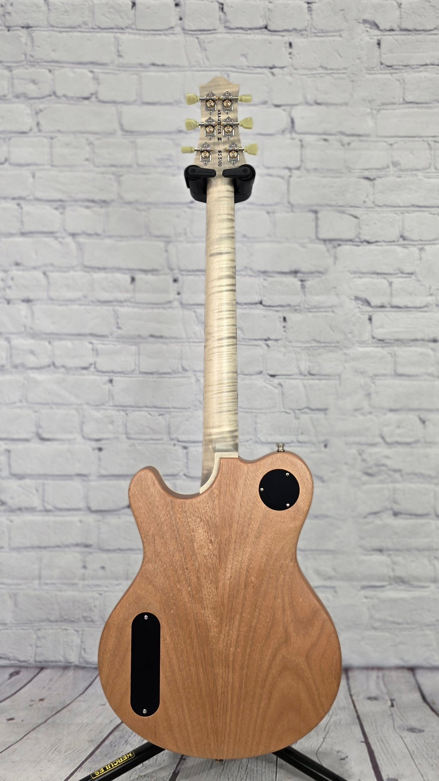 Nik Huber Krautster K-III 6 String Electric Guitar Vintage White
