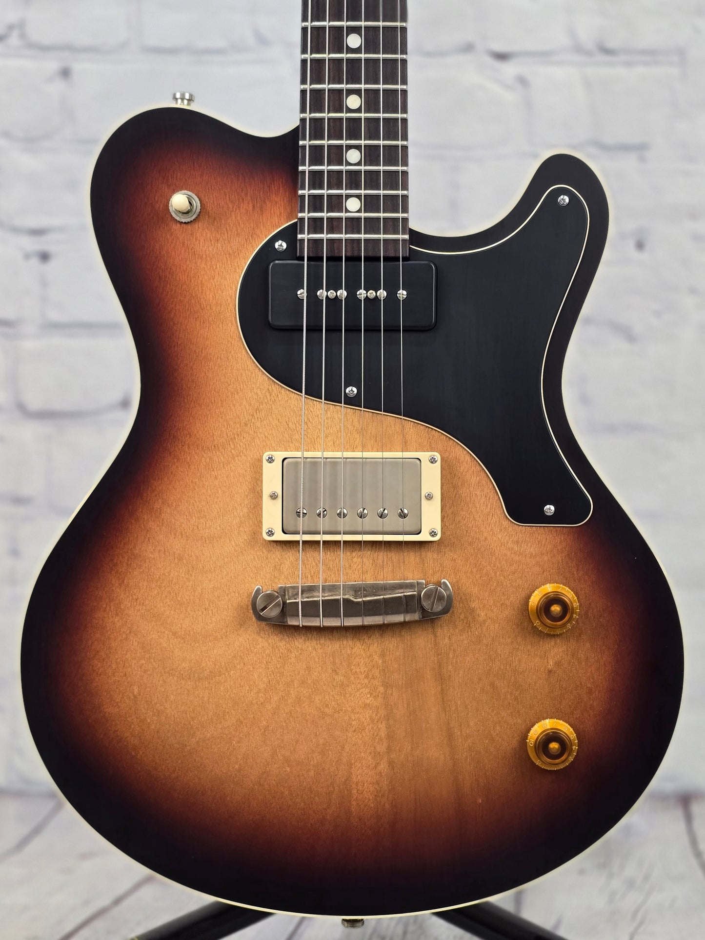 Nik Huber Krautster K-III 6 String Electric Guitar 2-Tone Sunburst