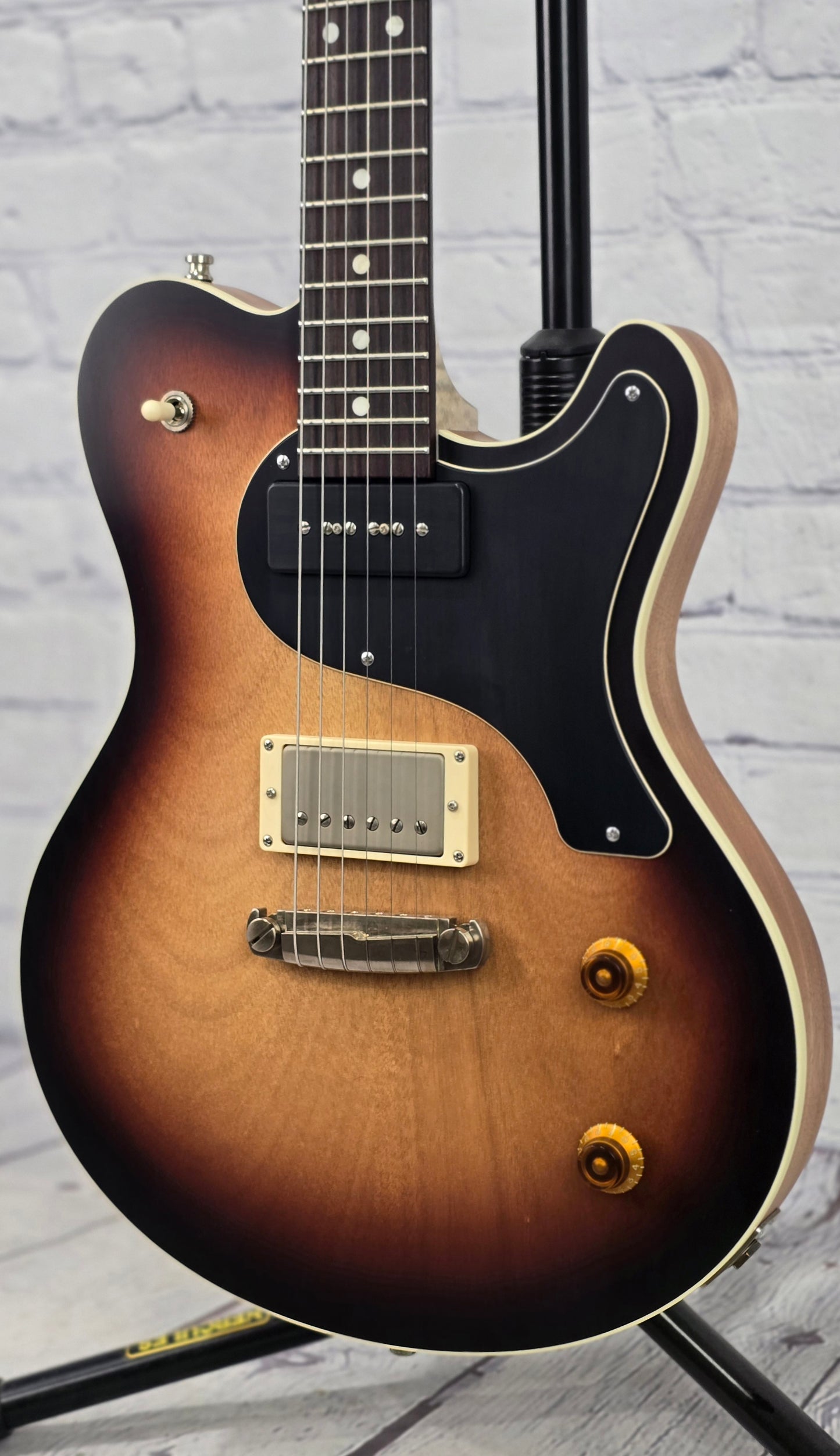 Nik Huber Krautster K-III 6 String Electric Guitar 2-Tone Sunburst