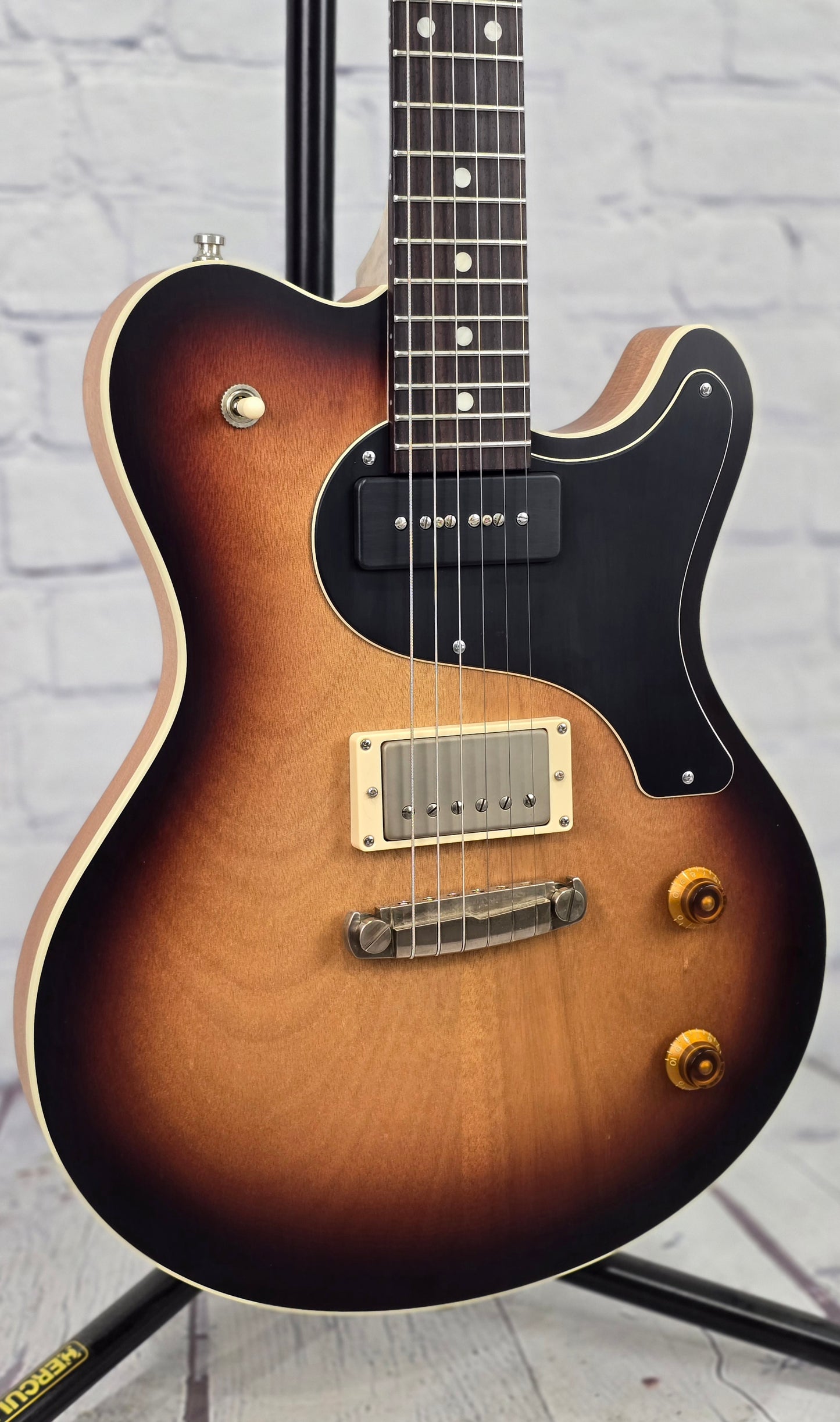 Nik Huber Krautster K-III 6 String Electric Guitar 2-Tone Sunburst