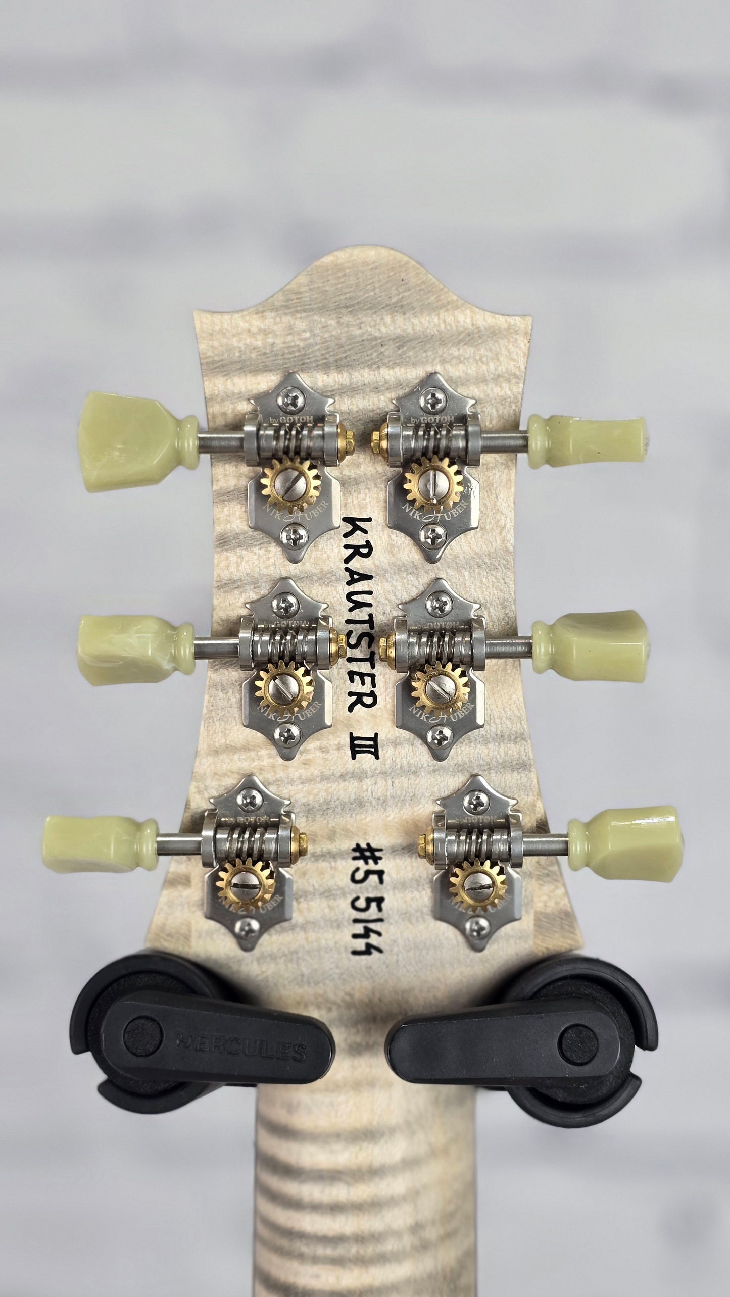 Nik Huber Krautster K-III 6 String Electric Guitar 2-Tone Sunburst