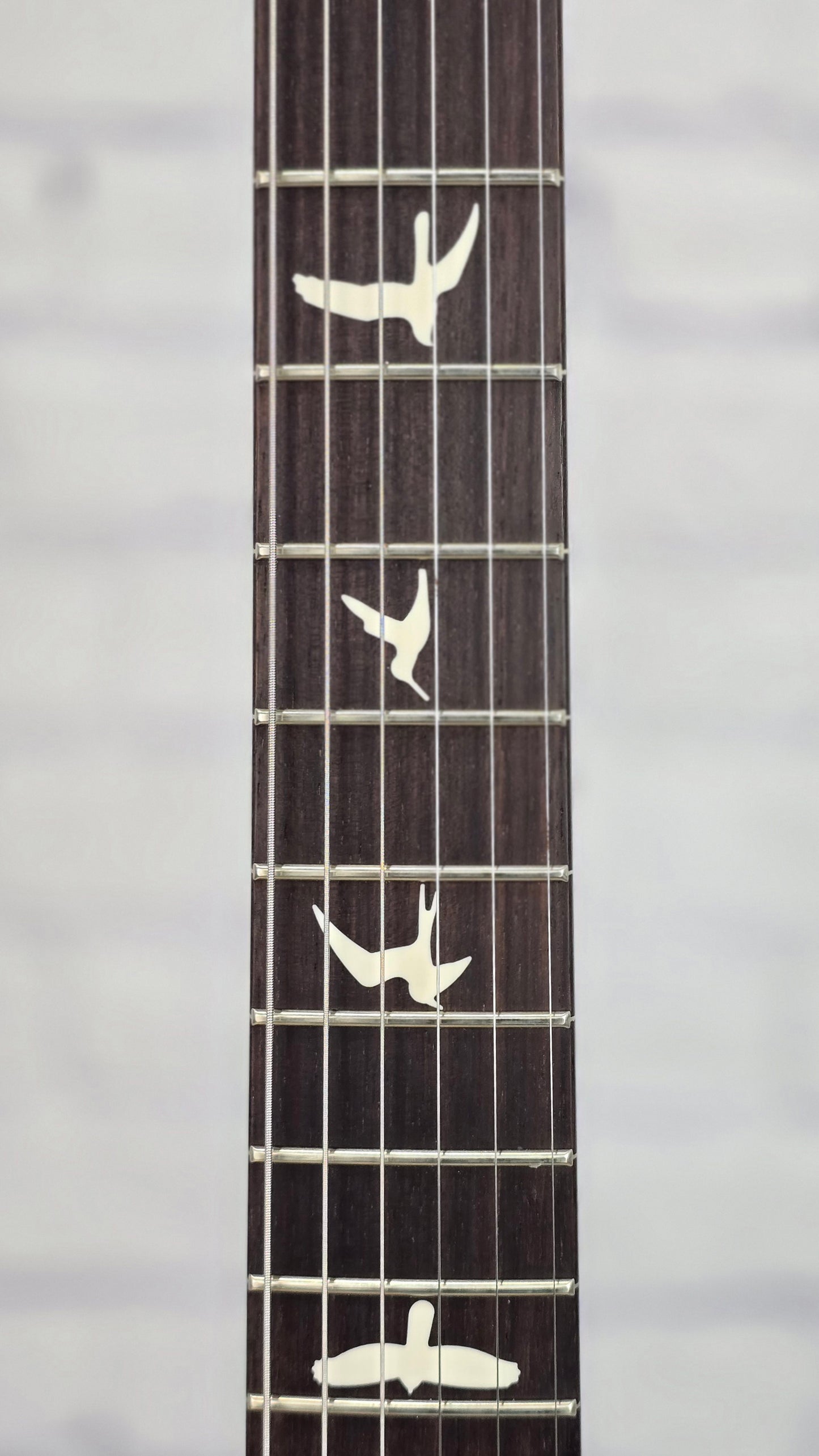 Paul Reed Smith PRS CE24 Electric Guitar Gloss Black Natural Back