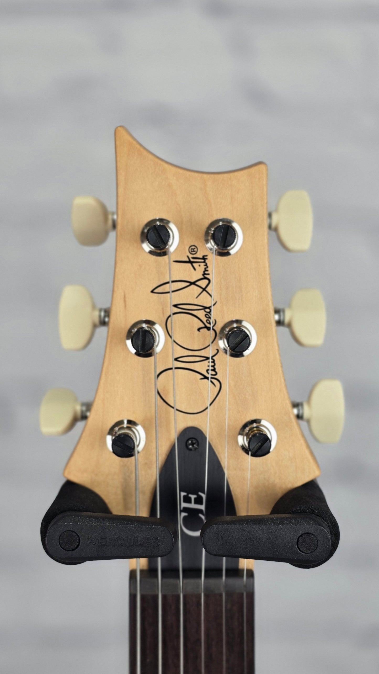 Paul Reed Smith PRS CE24 Electric Guitar Gloss Black Natural Back