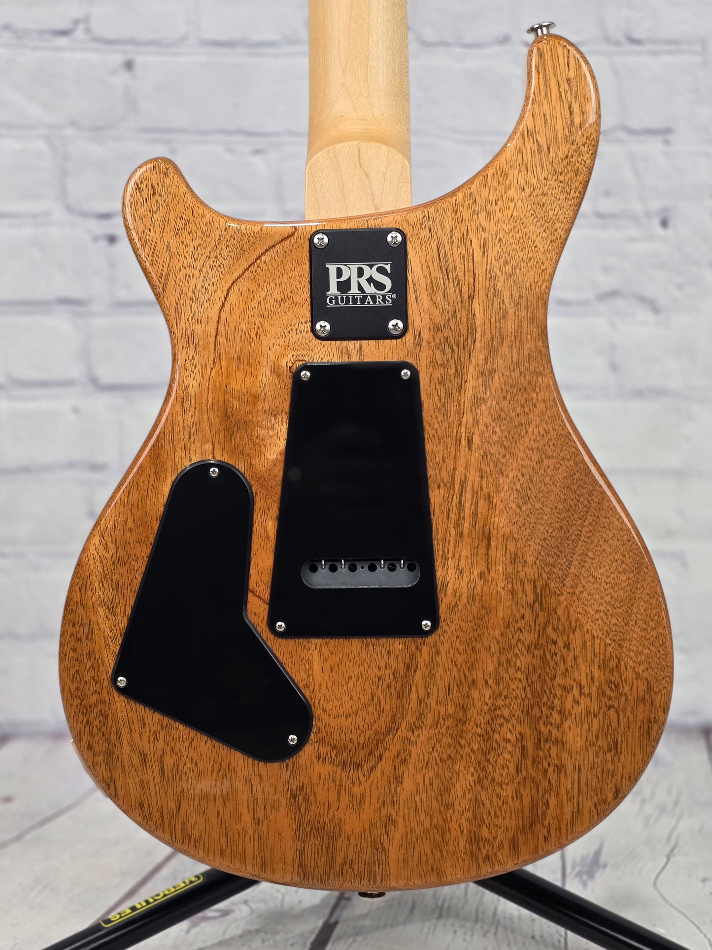 Paul Reed Smith PRS CE24 Electric Guitar Gloss Black Natural Back