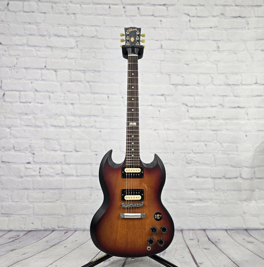 USED Gibson SGJ 6 String Electric Guitar Satin Vintage Sunburst