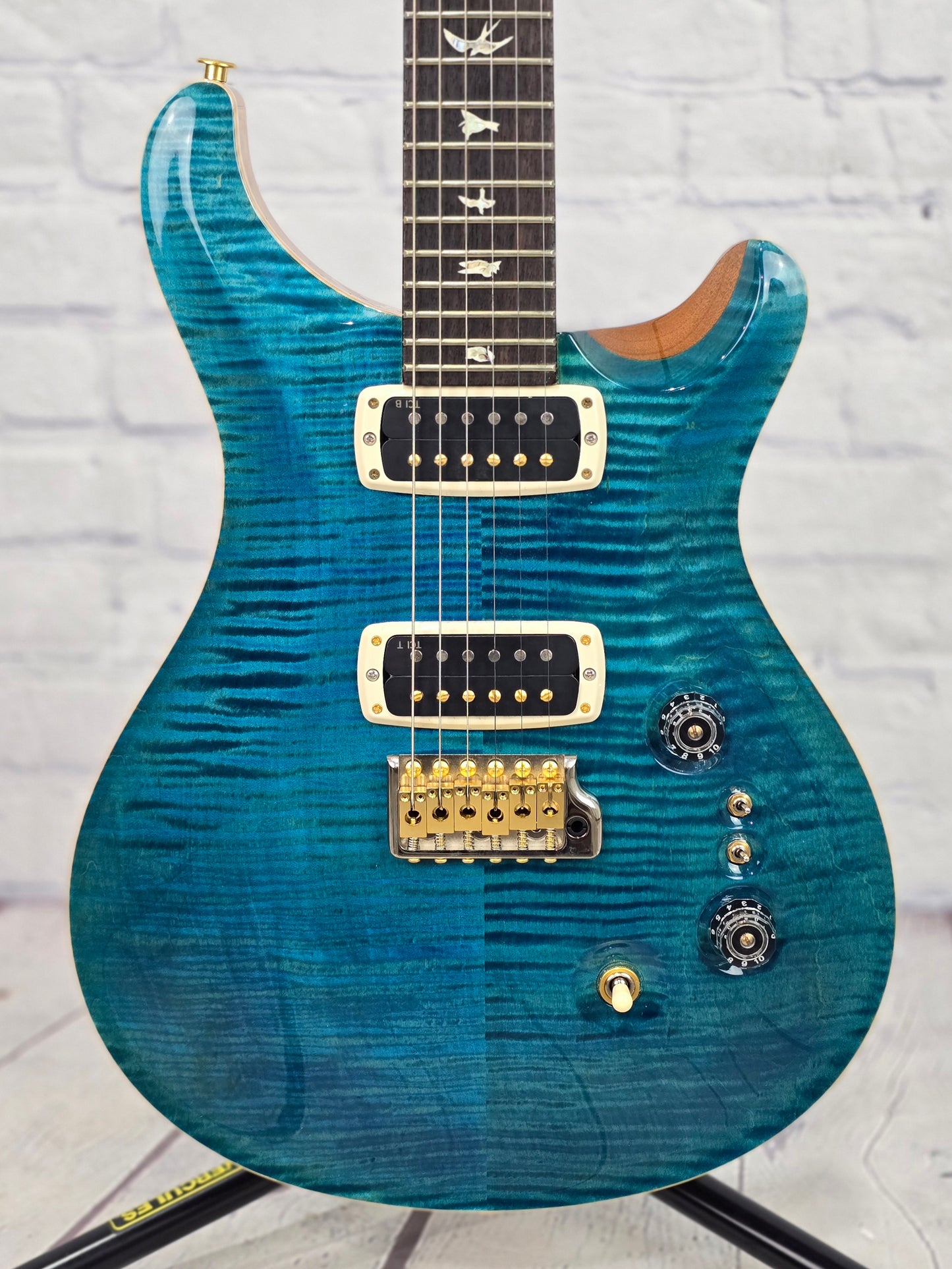 USED Paul Reed Smith PRS Core Custom 24-08 10 Top Electric Guitar Carroll Blue