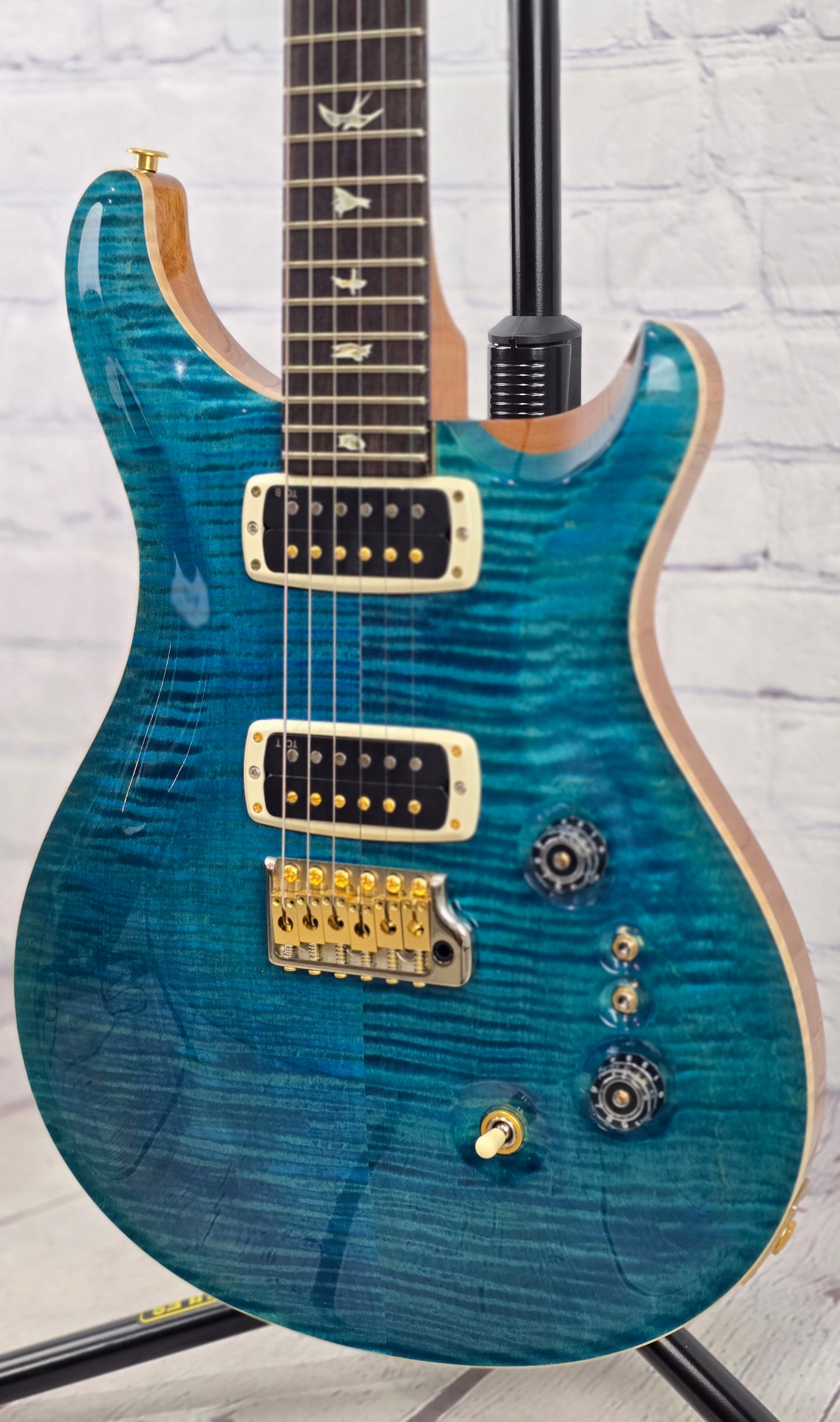 USED Paul Reed Smith PRS Core Custom 24-08 10 Top Electric Guitar Carroll Blue