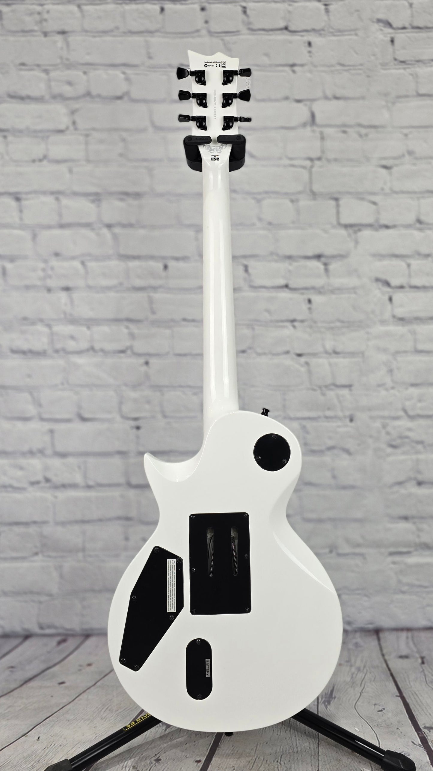 USED ESP LTD GH-600 Gary Holt Signature 6 String Electric Guitar Snow White