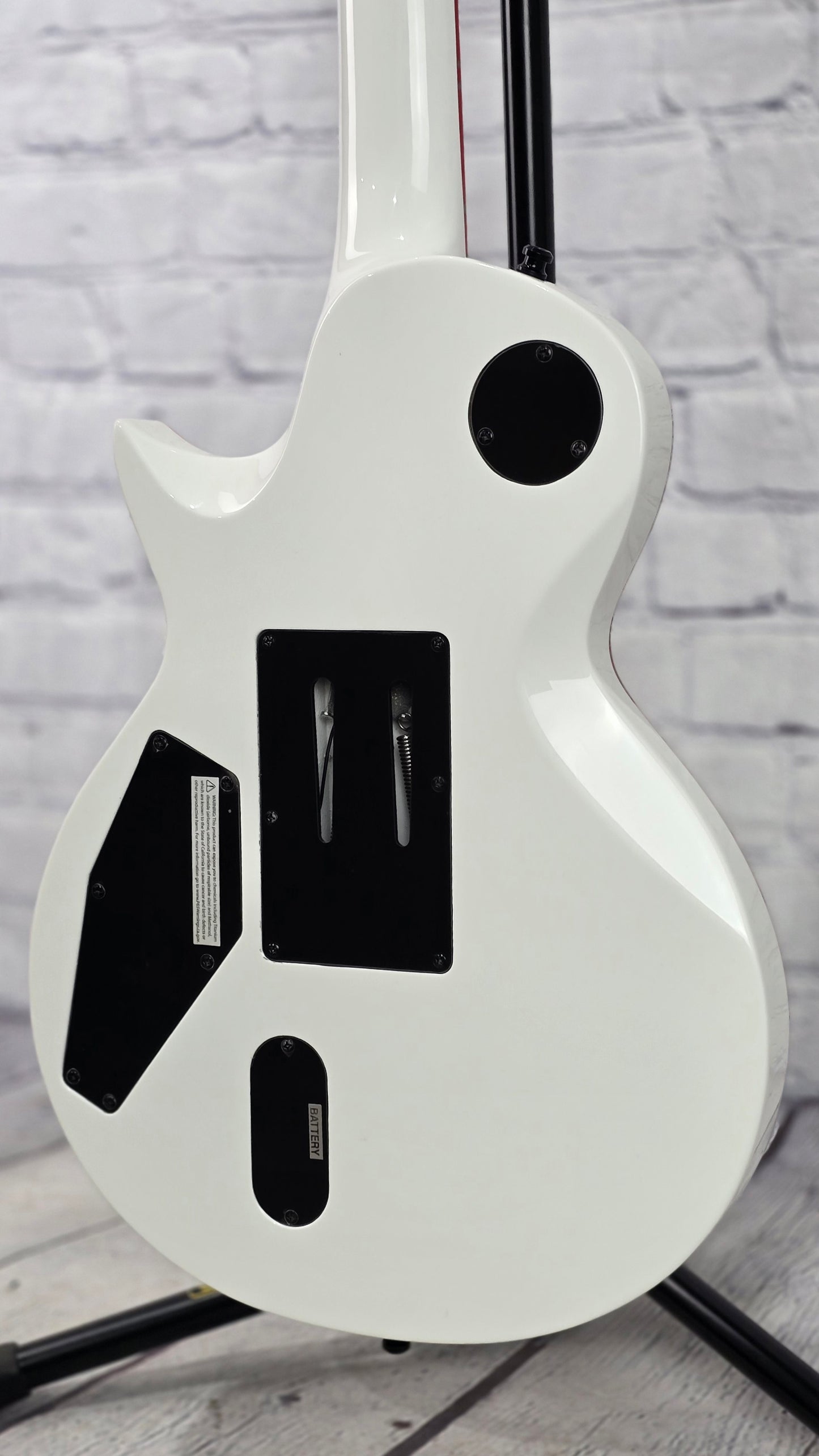 USED ESP LTD GH-600 Gary Holt Signature 6 String Electric Guitar Snow White