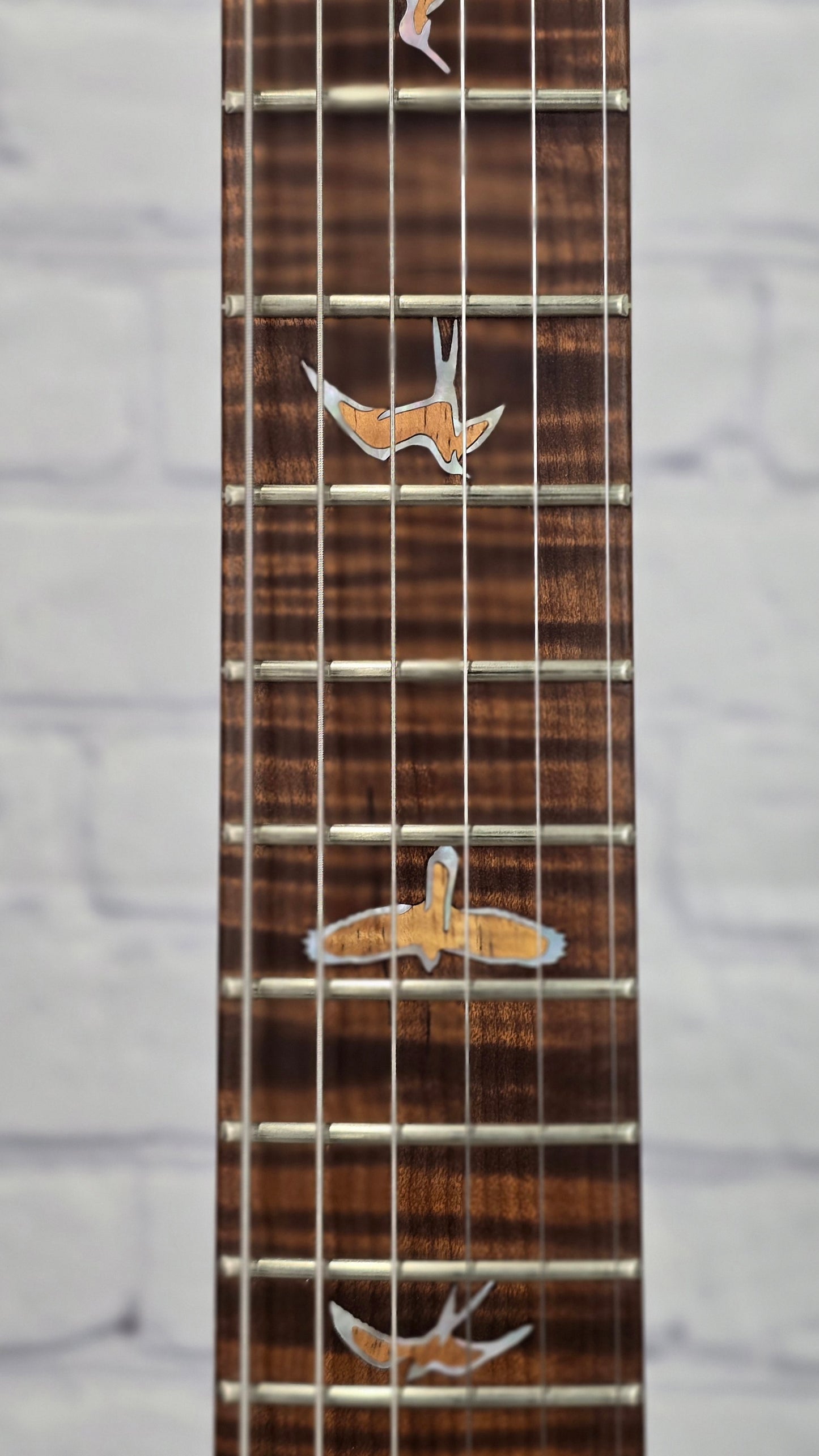 Paul Reed Smith PRS Guitars Private Stock Custom 24-08 Hardtail Koa 6 String Electric Guitar Natural Light Smokeburst