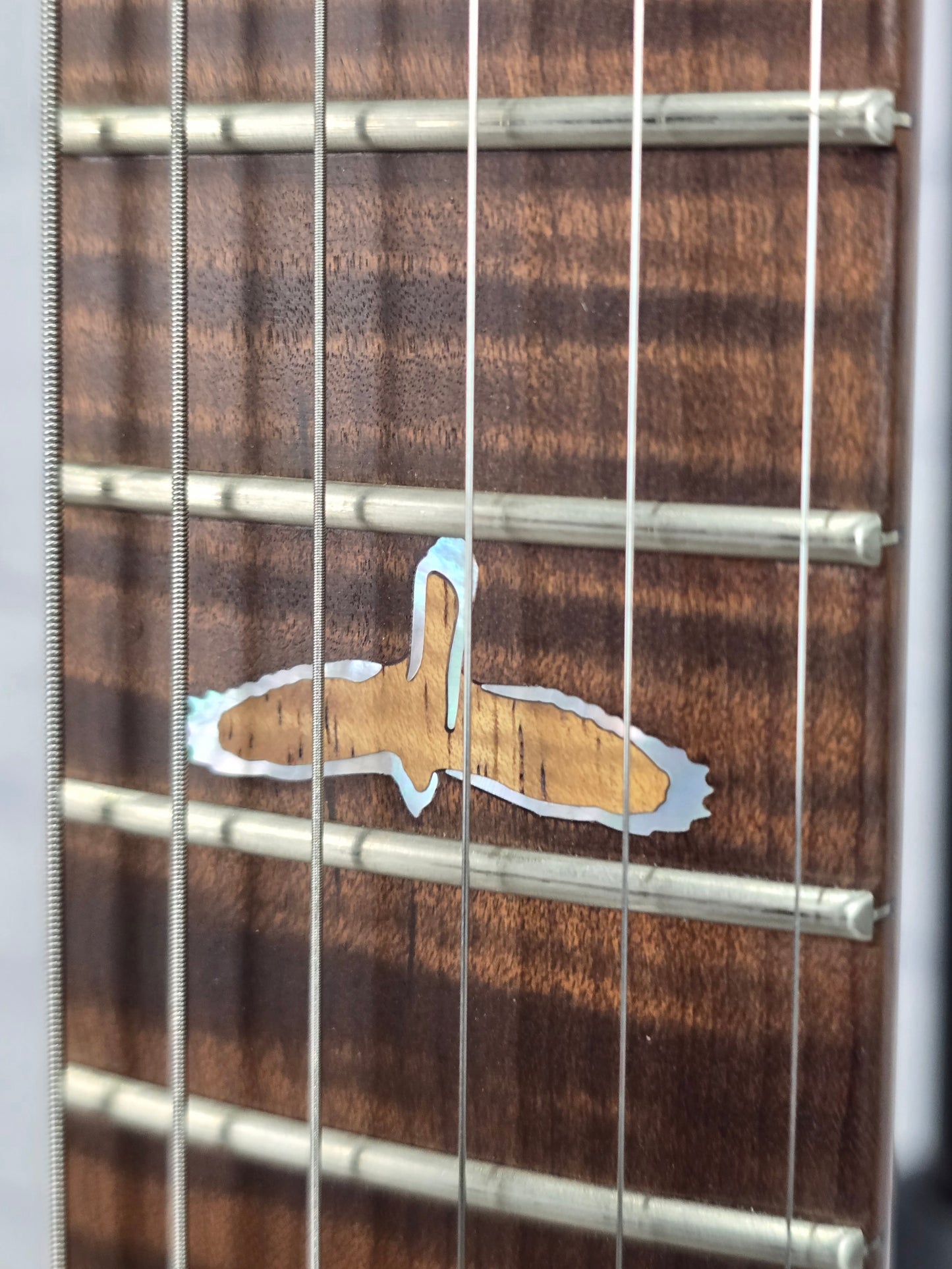 Paul Reed Smith PRS Guitars Private Stock Custom 24-08 Hardtail Koa 6 String Electric Guitar Natural Light Smokeburst