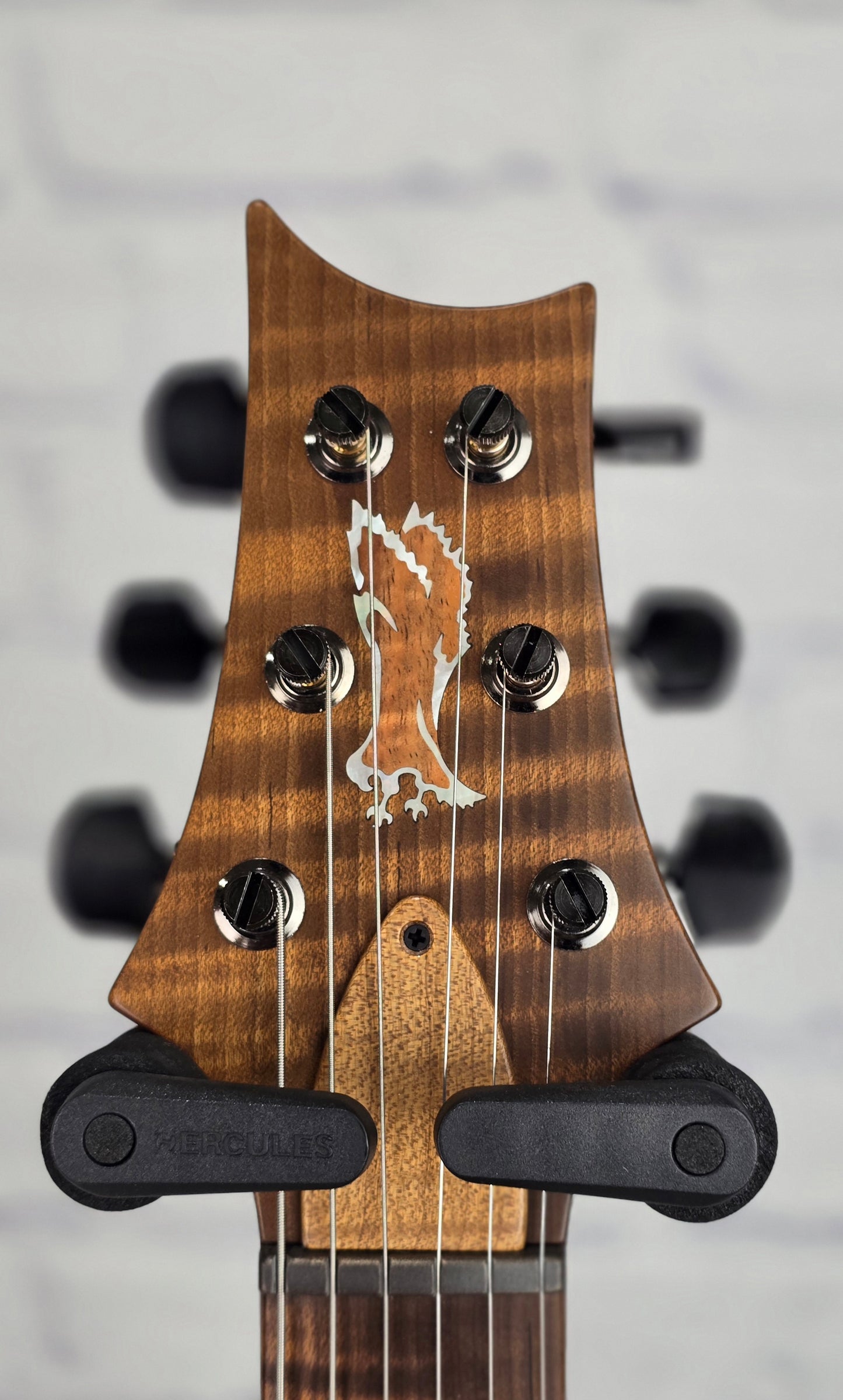 Paul Reed Smith PRS Guitars Private Stock Custom 24-08 Hardtail Koa 6 String Electric Guitar Natural Light Smokeburst