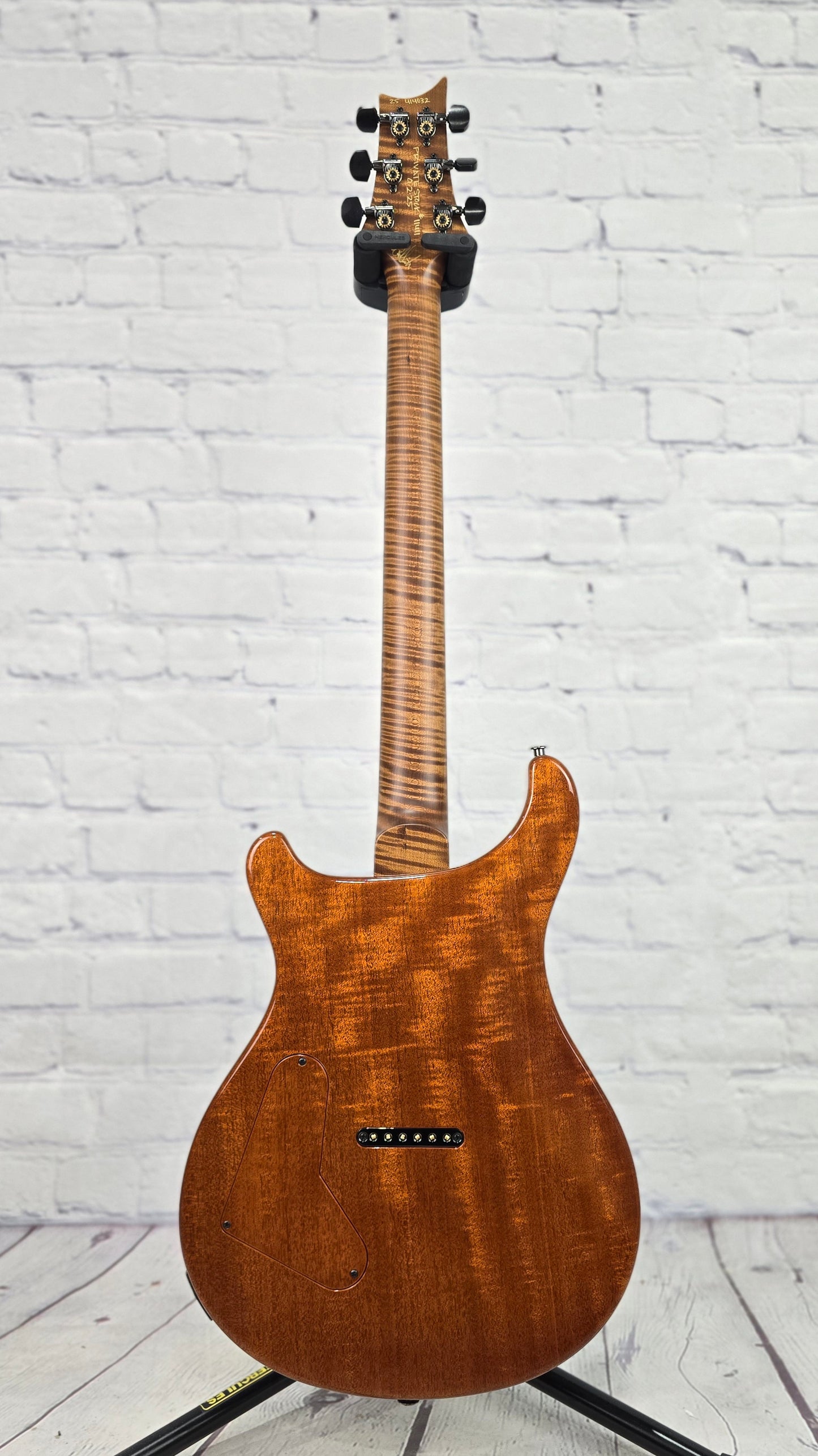 Paul Reed Smith PRS Guitars Private Stock Custom 24-08 Hardtail Koa 6 String Electric Guitar Natural Light Smokeburst
