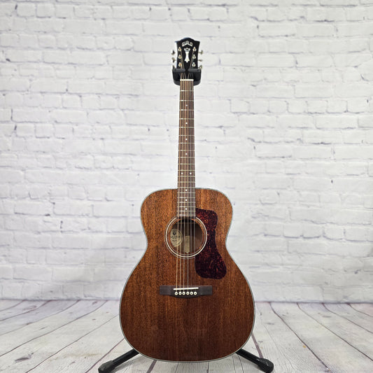 Guild Westerly Collection OM-120 Orchestra Acoustic Guitar Mahogany Natural