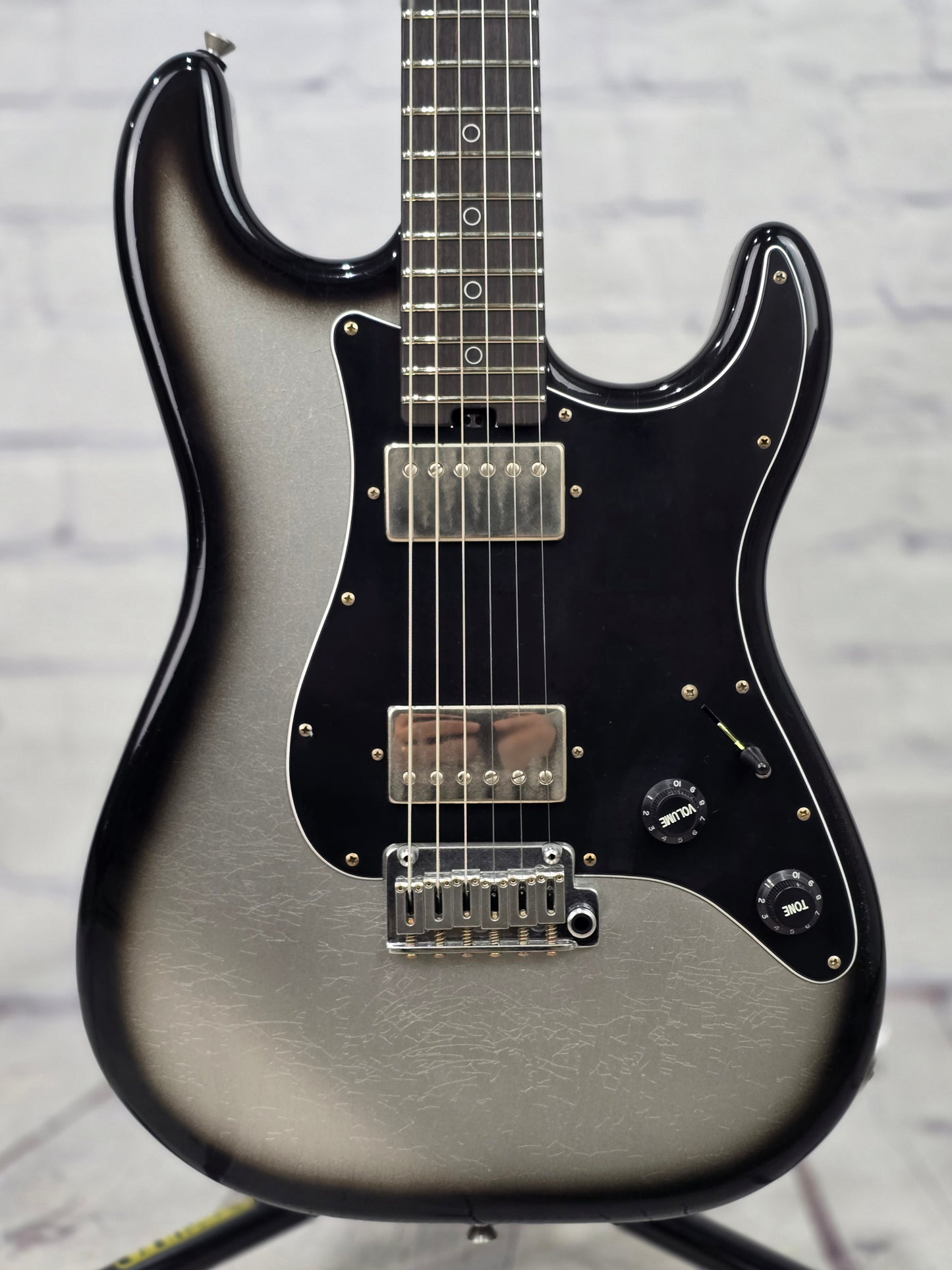 Schecter USA Nick Johnston Traditional HH Signature 6 String Electric Guitar Atomic Mercury Limited Edition Relic SHC-7136