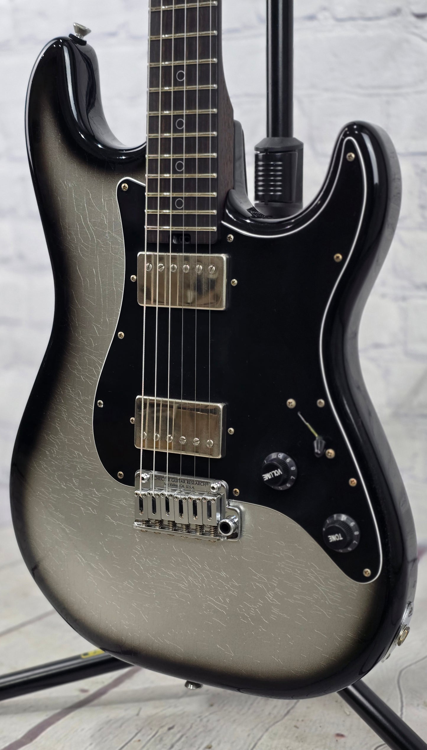 Schecter USA Nick Johnston Traditional HH Signature 6 String Electric Guitar Atomic Mercury Limited Edition Relic SHC-7136