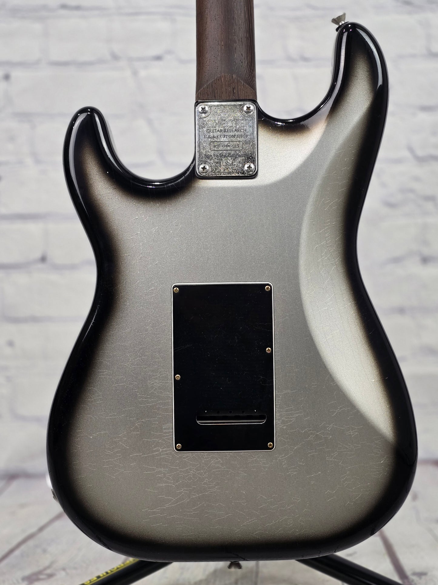 Schecter USA Nick Johnston Traditional HH Signature 6 String Electric Guitar Atomic Mercury Limited Edition Relic SHC-7136