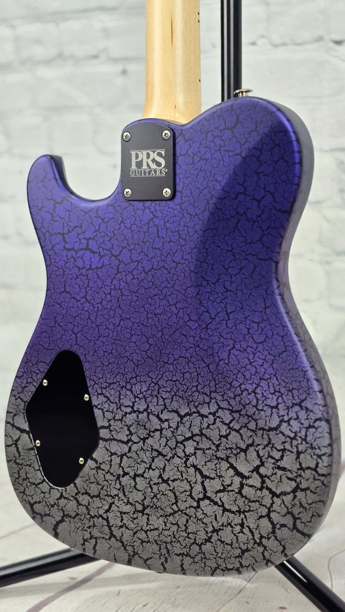 Paul Reed Smith PRS NF53 Satin 6 String Electric Guitar "Sprayer's Choice" Blueberry Silver Metallic Fade Crackle