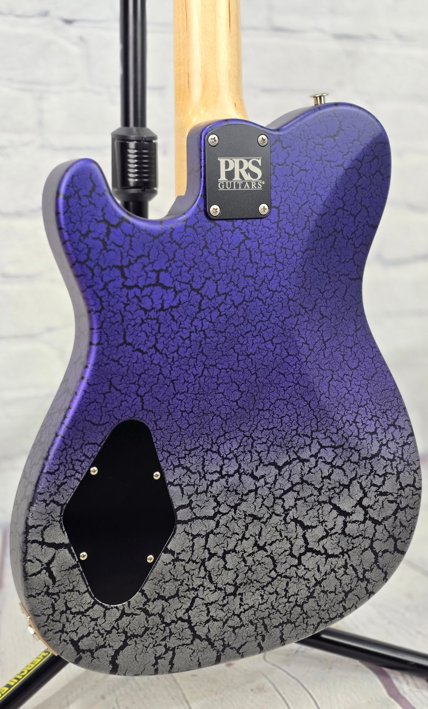 Paul Reed Smith PRS NF53 Satin 6 String Electric Guitar "Sprayer's Choice" Blueberry Silver Metallic Fade Crackle