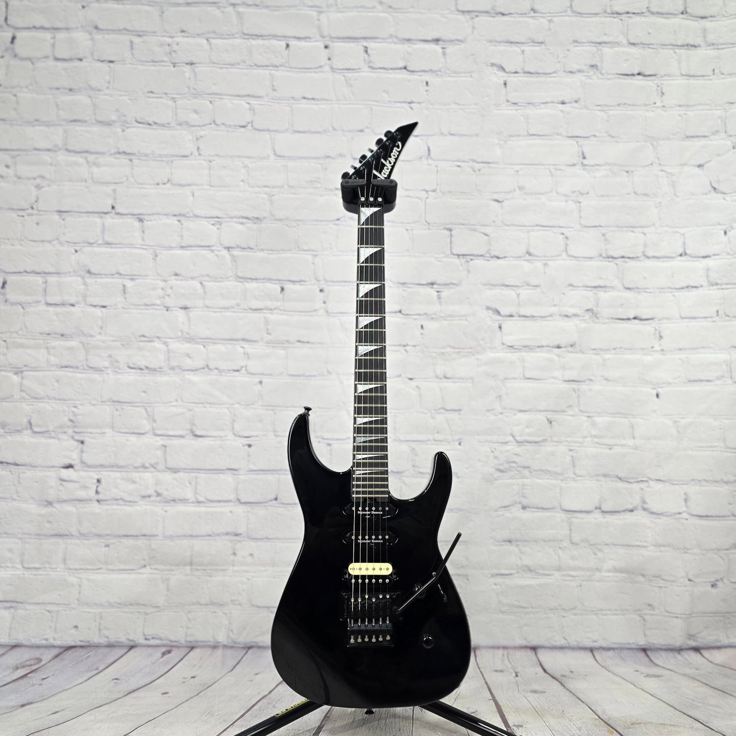 USED Jackson American Series Soloist SL3 6 String Electric Guitar Gloss Black