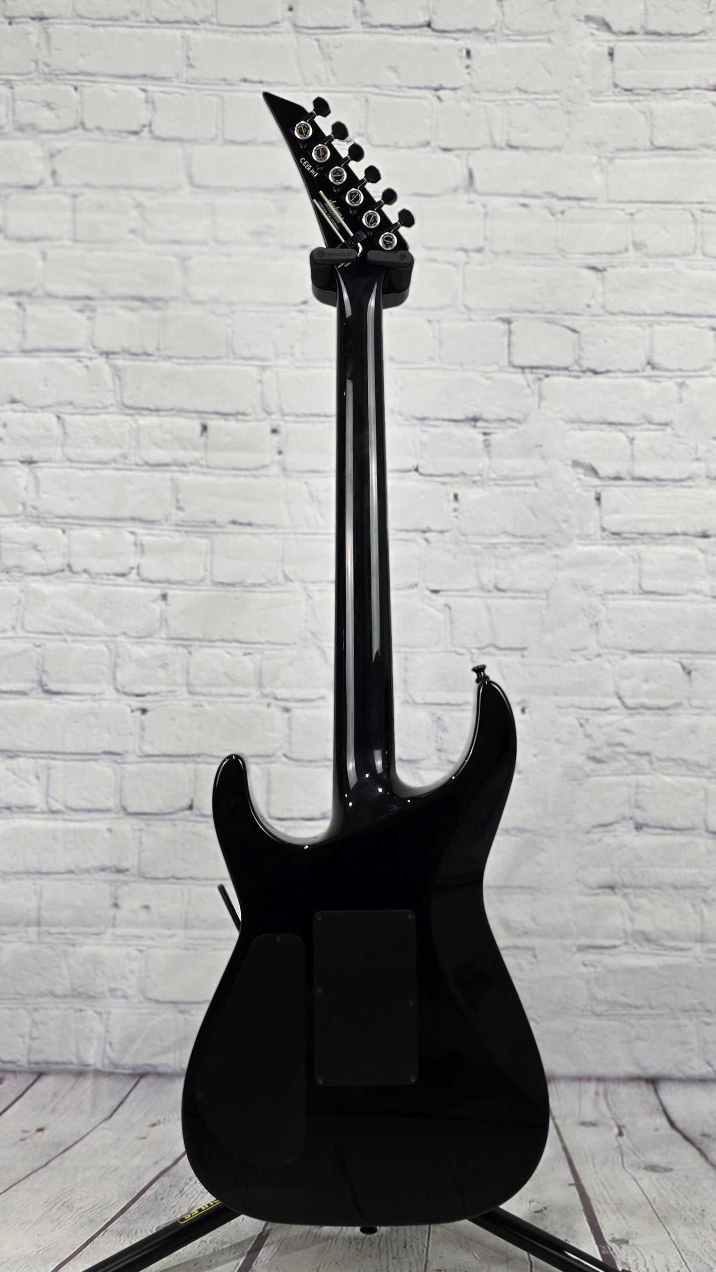 USED Jackson American Series Soloist SL3 6 String Electric Guitar Gloss Black