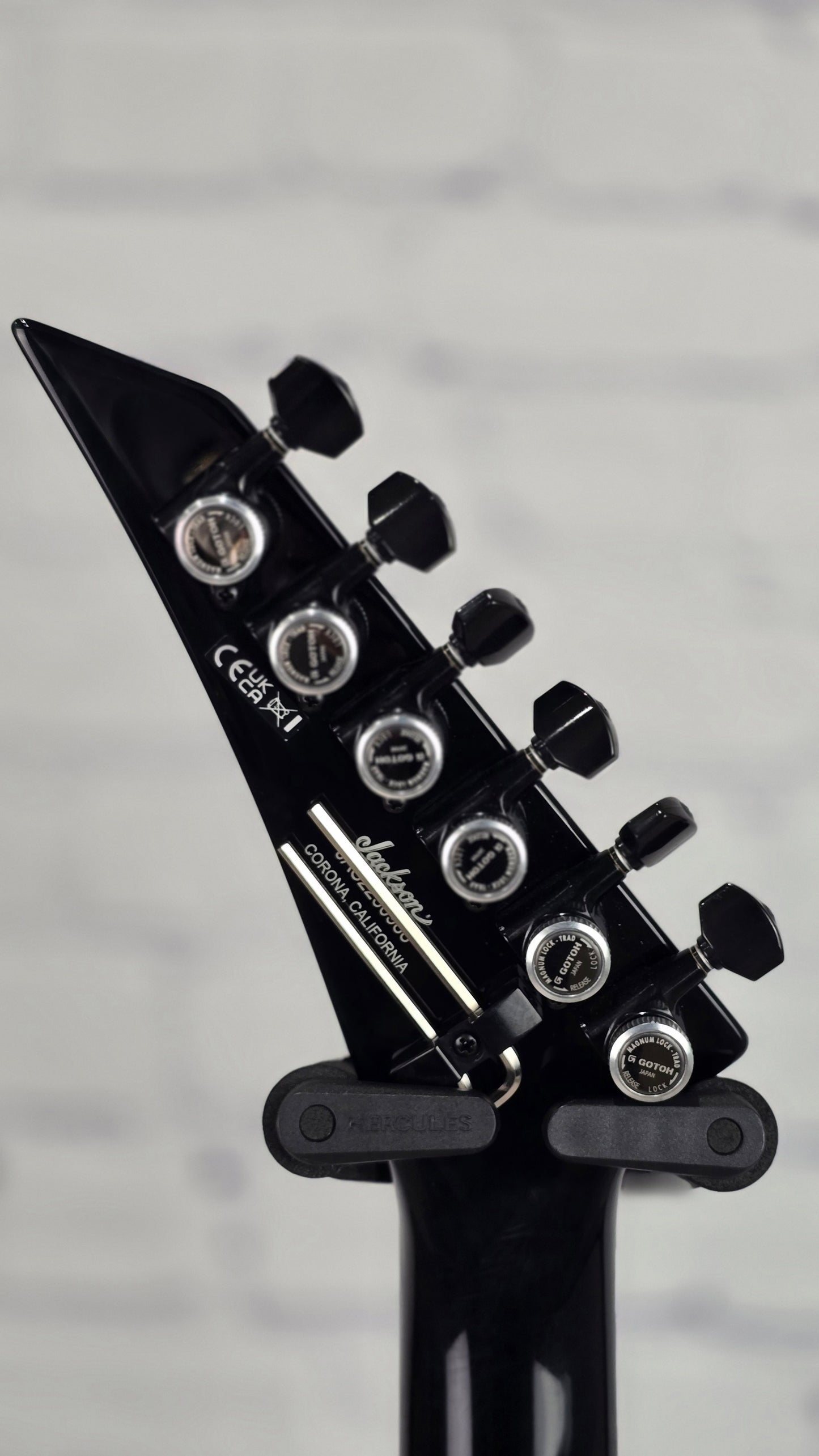 USED Jackson American Series Soloist SL3 6 String Electric Guitar Gloss Black