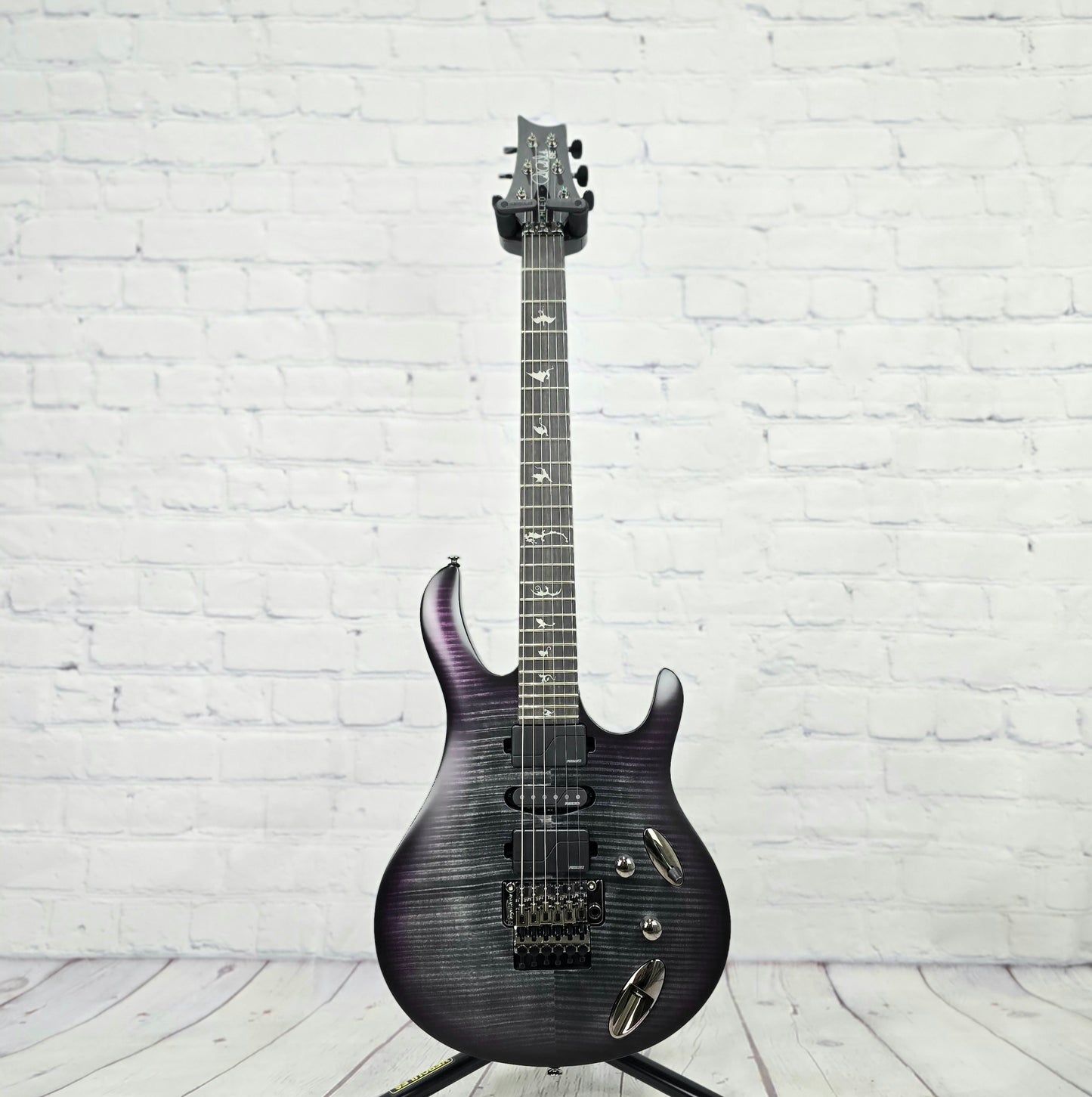 Paul Reed Smith PRS Guitars SE Chleo Herman Li Signature Charcoal Purple Burst