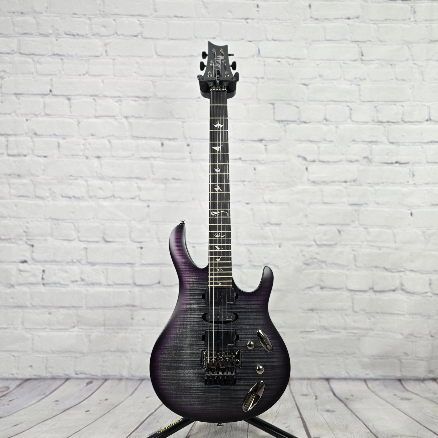 Paul Reed Smith PRS Guitars SE Chleo Herman Li Signature Charcoal Purple Burst