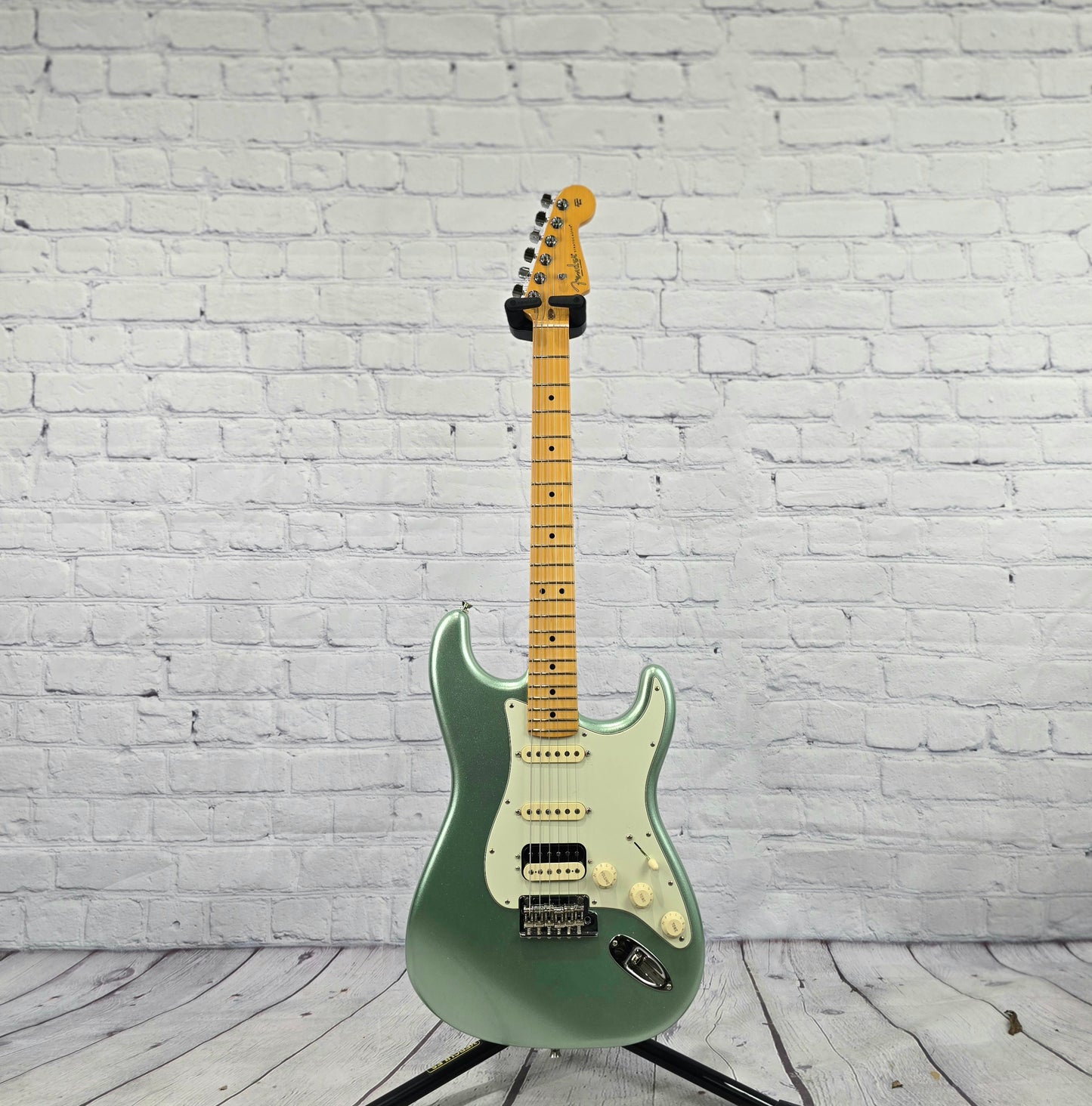 USED Fender American Professional II Stratocaster Electric Guitar Mystic Surf Green