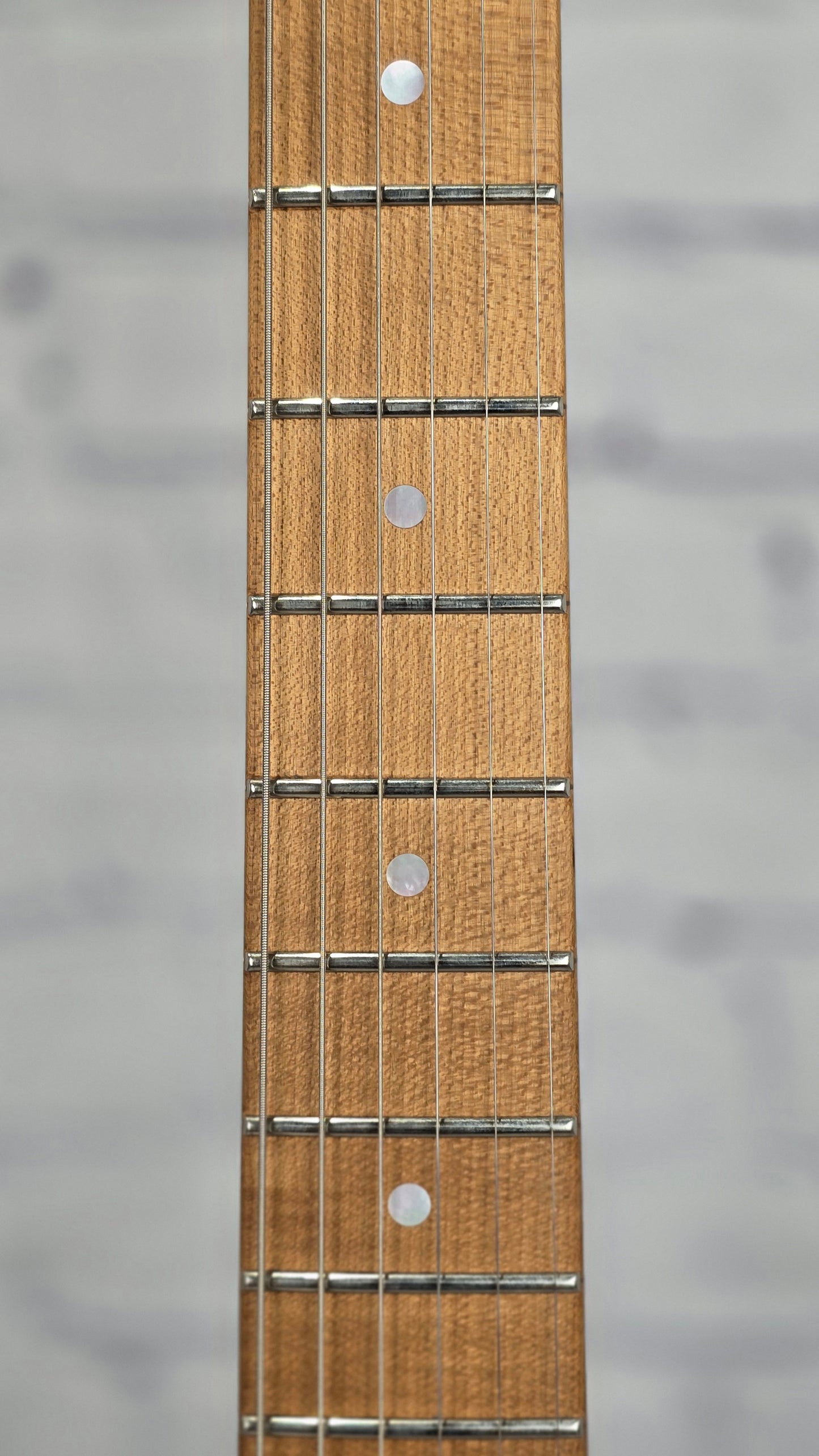 USED Charvel Custom Shop San Dimas Masterbuilt "Red Dave" 6 String Electric Guitar Roasted Ash Natural