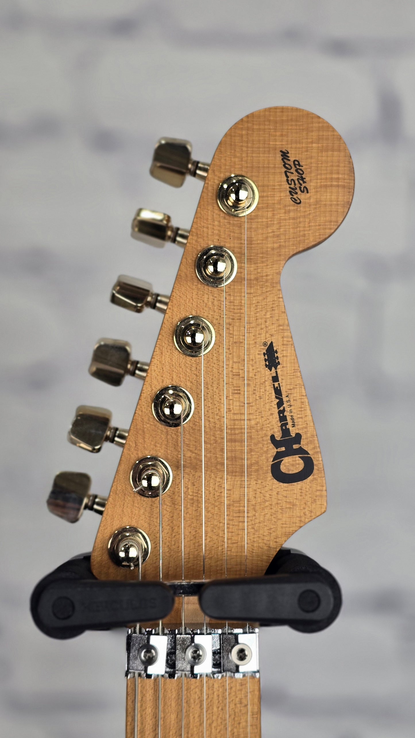 USED Charvel Custom Shop San Dimas Masterbuilt "Red Dave" 6 String Electric Guitar Roasted Ash Natural