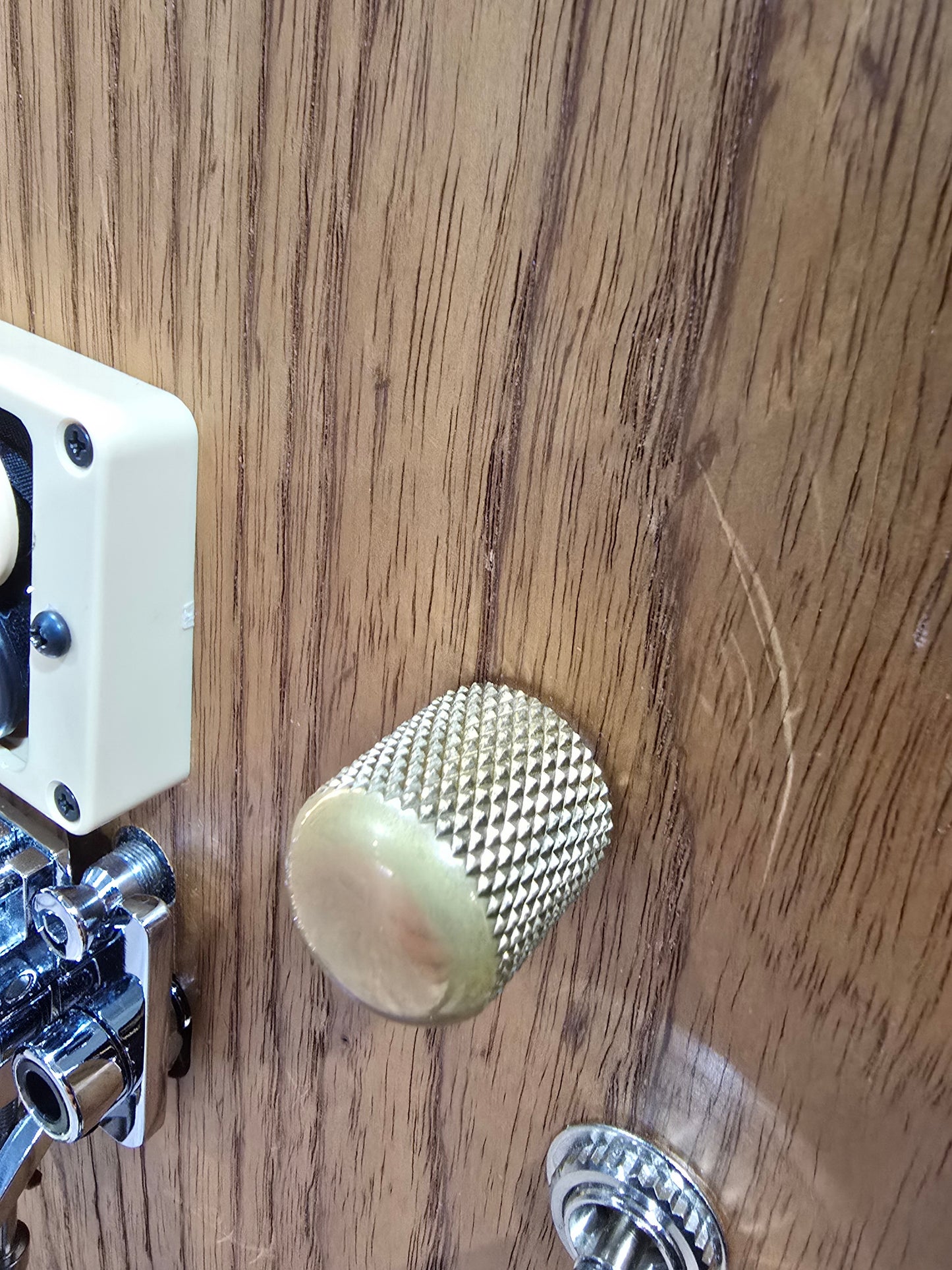 USED Charvel Custom Shop San Dimas Masterbuilt "Red Dave" 6 String Electric Guitar Roasted Ash Natural