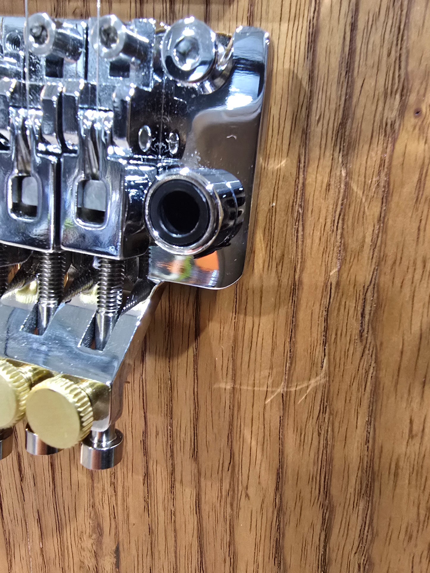 USED Charvel Custom Shop San Dimas Masterbuilt "Red Dave" 6 String Electric Guitar Roasted Ash Natural