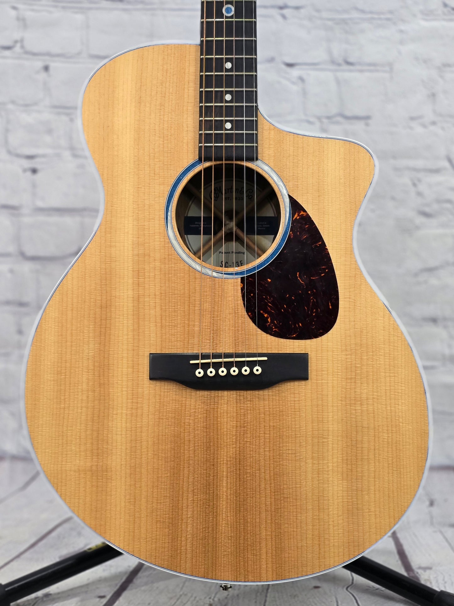 USED Martin Road Series SC-13E 6 String Acoustic Guitar Natural