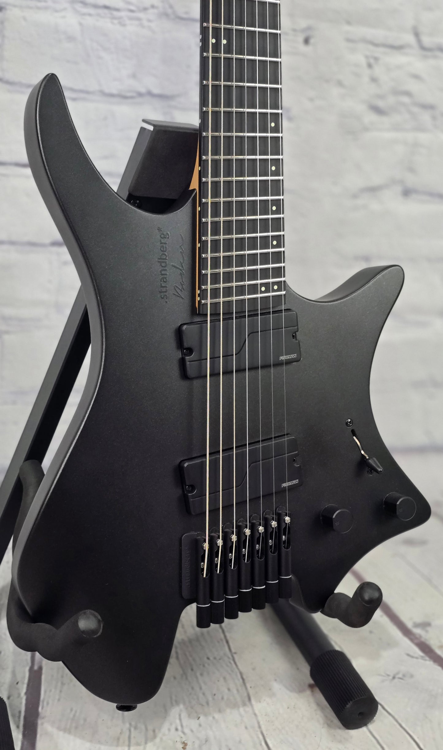 USED Strandberg Boden Metal NX 7 String Electric Guitar Granite