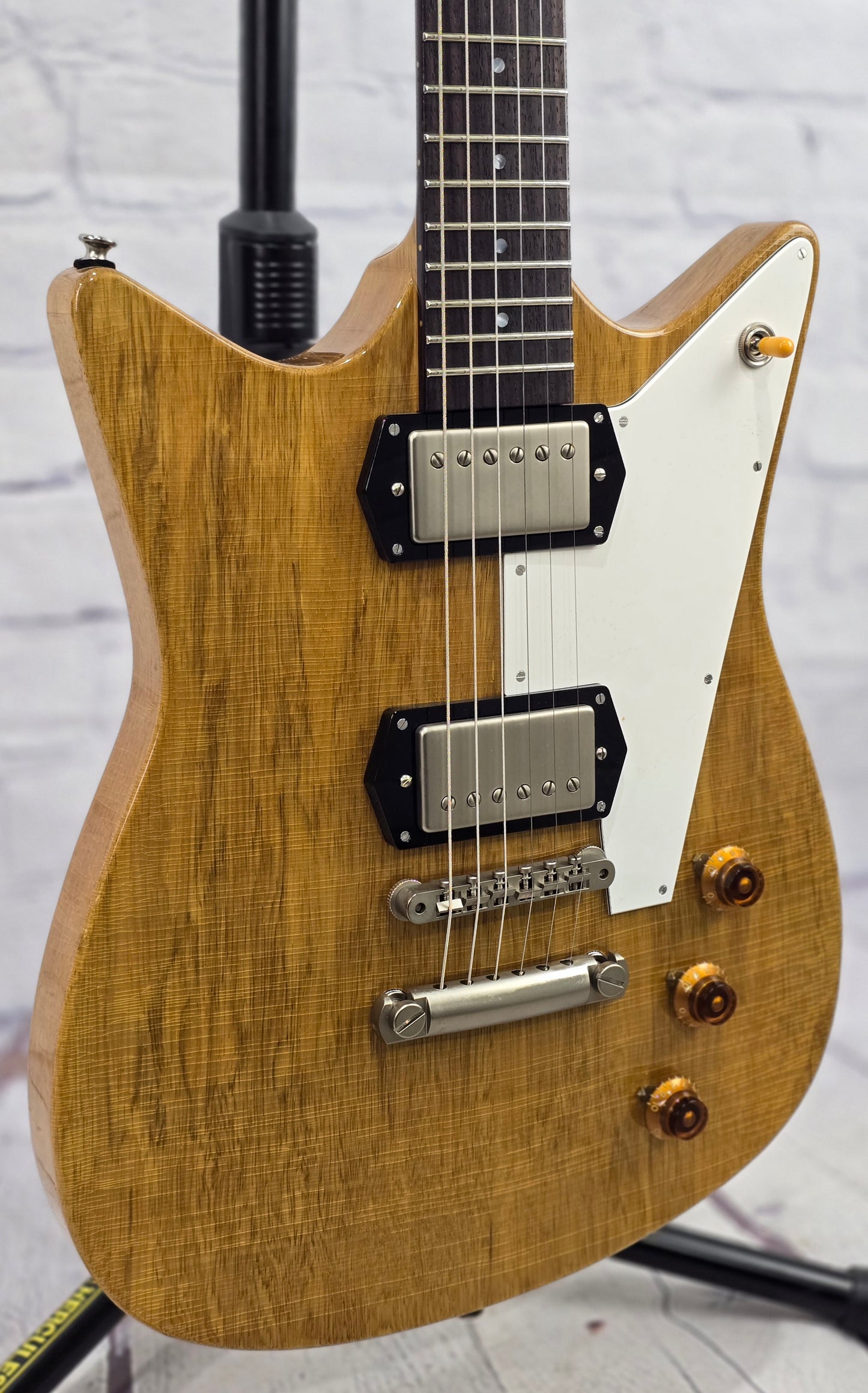 Frank Brothers Arcade One 6 String Electric Guitar Korina Natural